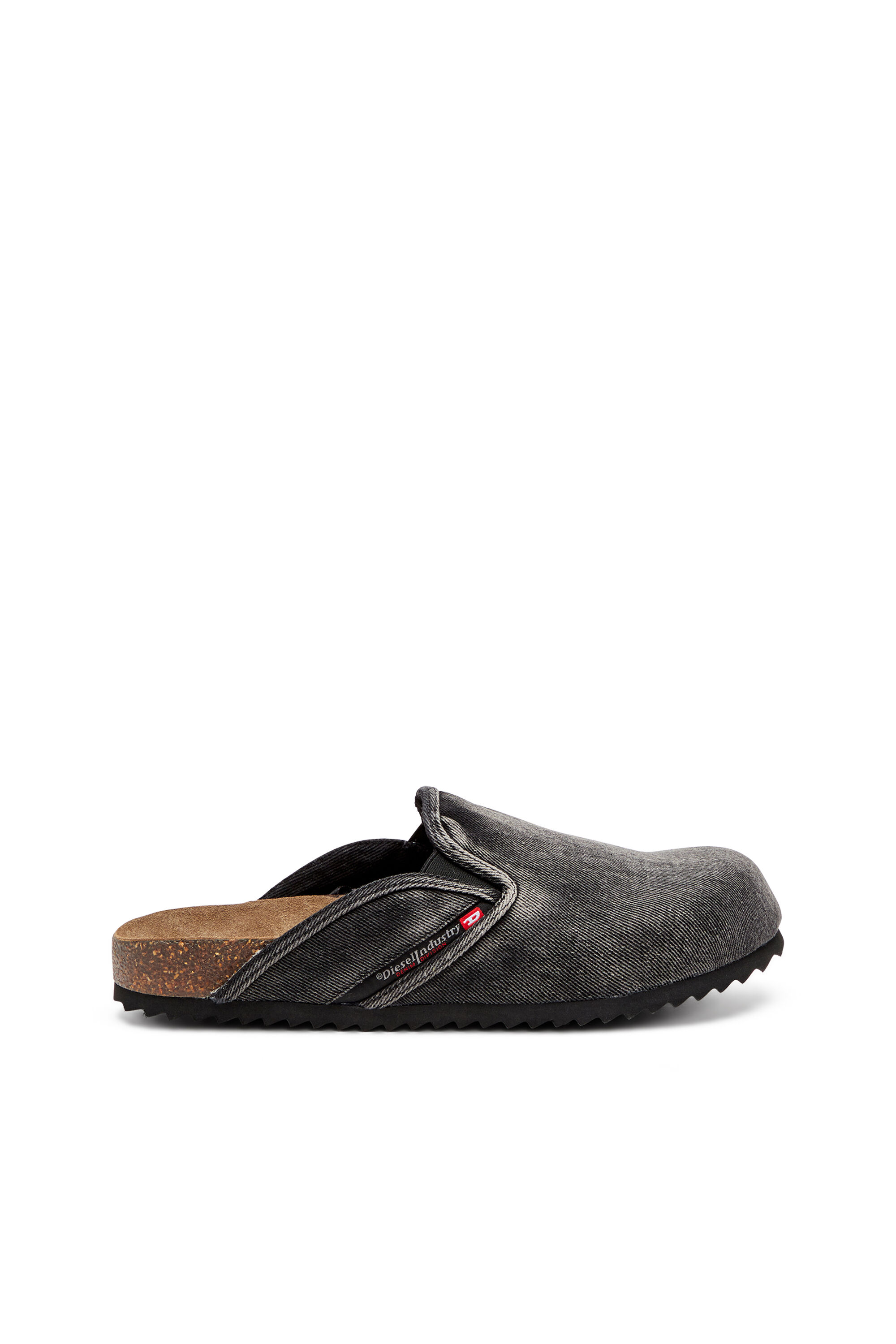 Diesel - D-WOODSTOCK SLIP-ON, Male's D-Woodstock-Denim mules in ブラック - 1