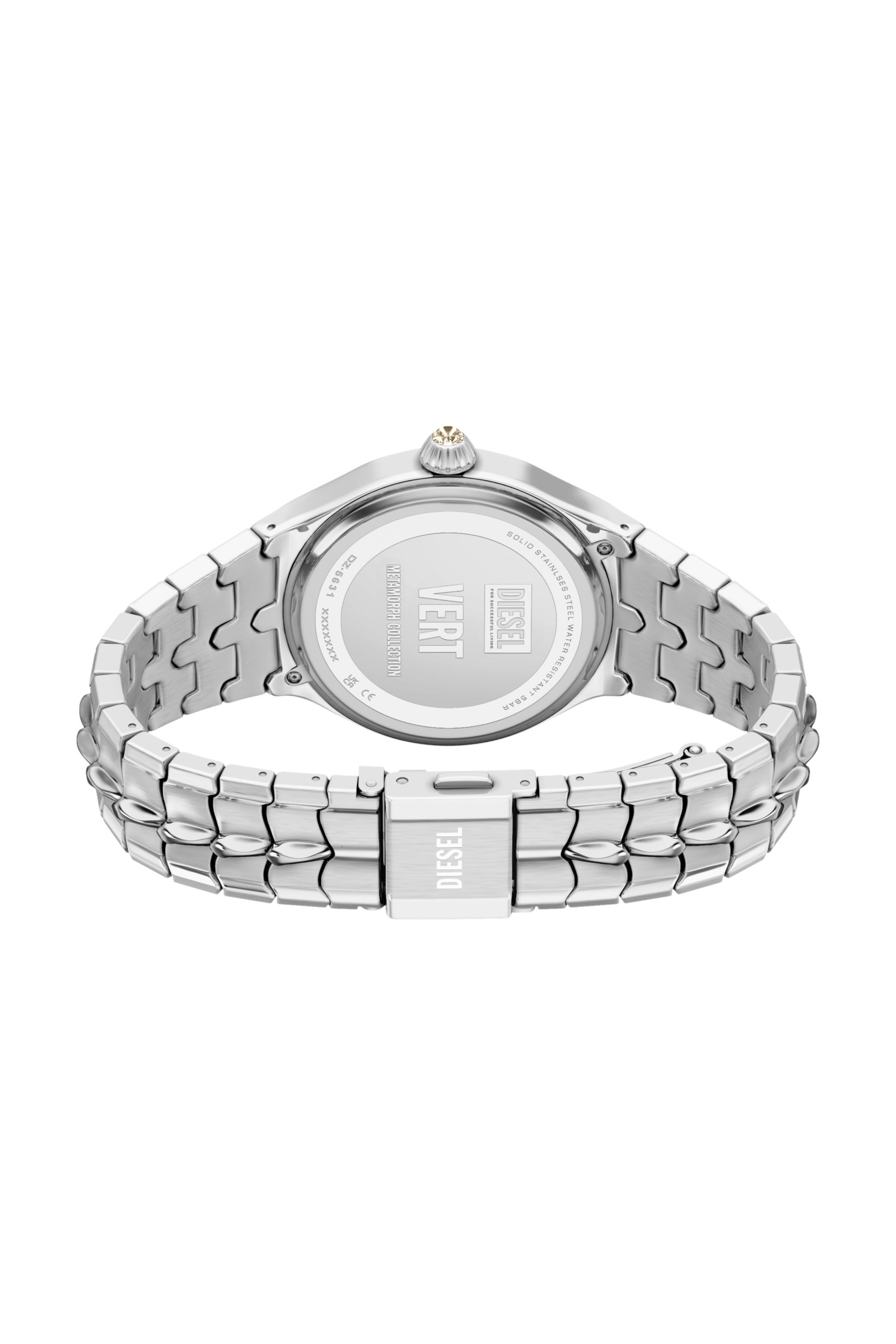 DZ5631 WATCH Vert Stainless Steel Watch｜シルバー｜メンズ｜DIESEL