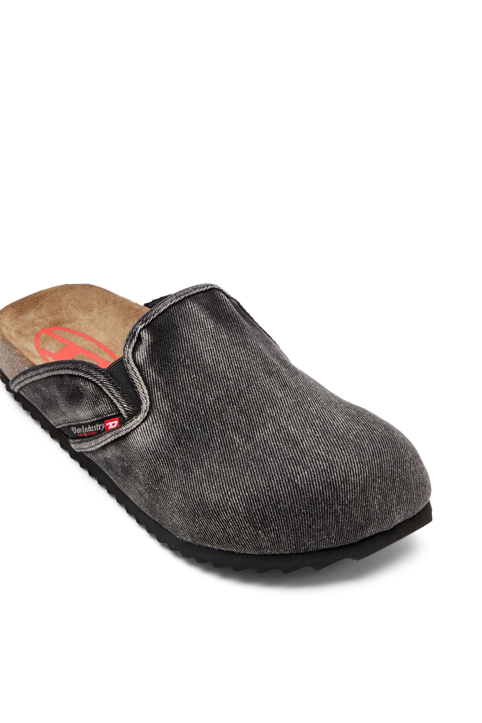 Diesel - D-WOODSTOCK SLIP-ON, Male's D-Woodstock-Denim mules in ブラック - 6