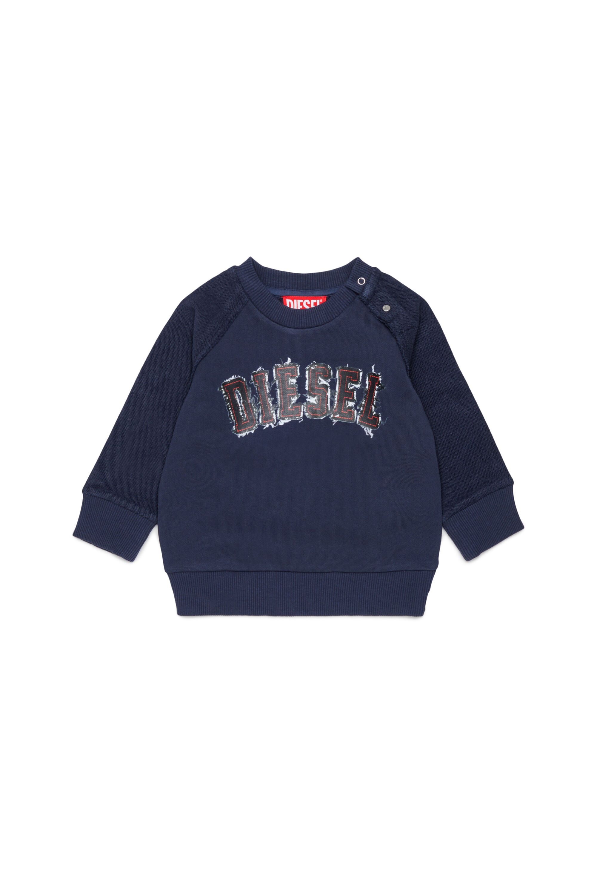 Diesel - SEANSB, Male's スウェット in ダークブルー - 1