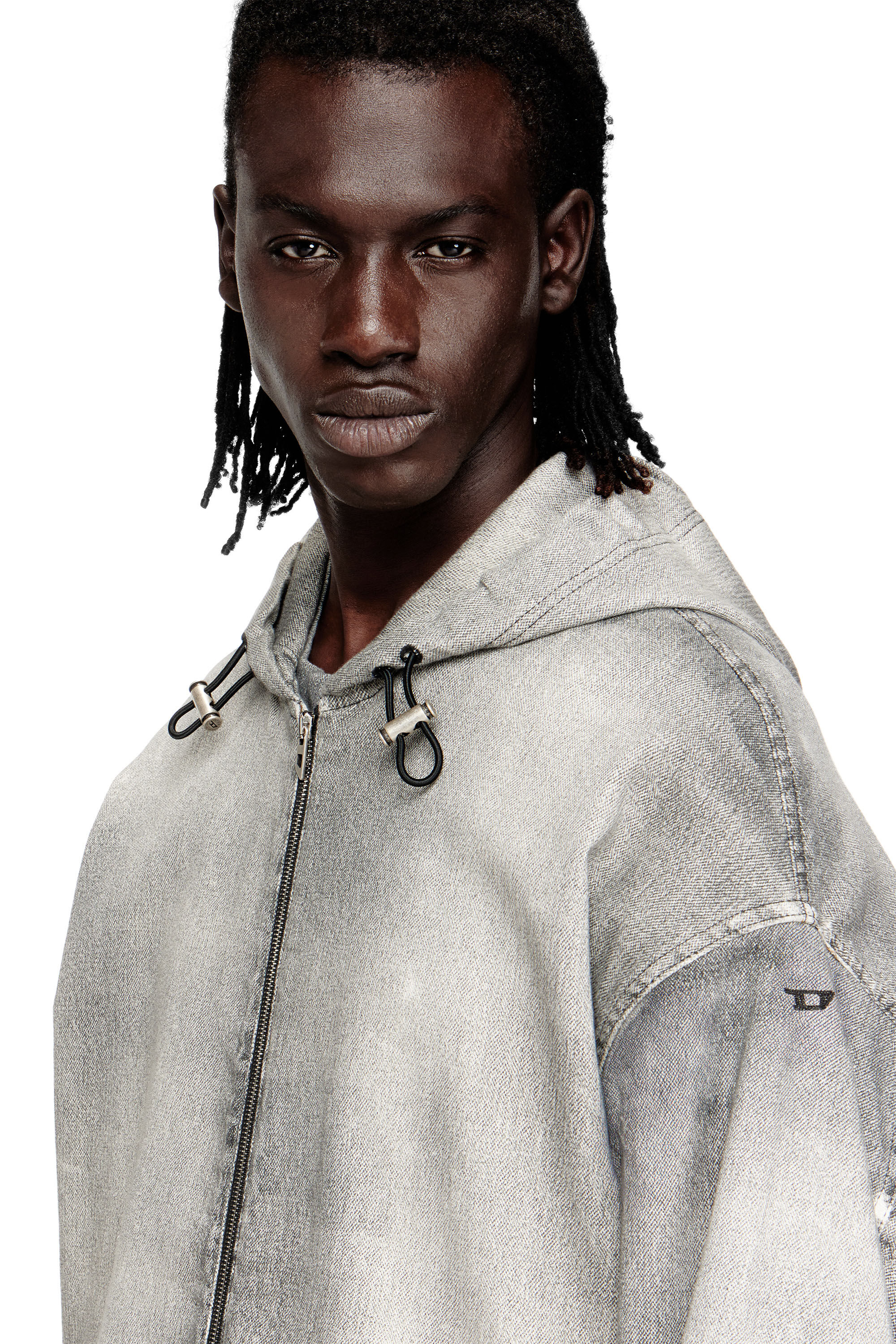 D-WYNNY JOGG ジョグ ジャケット｜グレー｜メンズ｜DIESEL