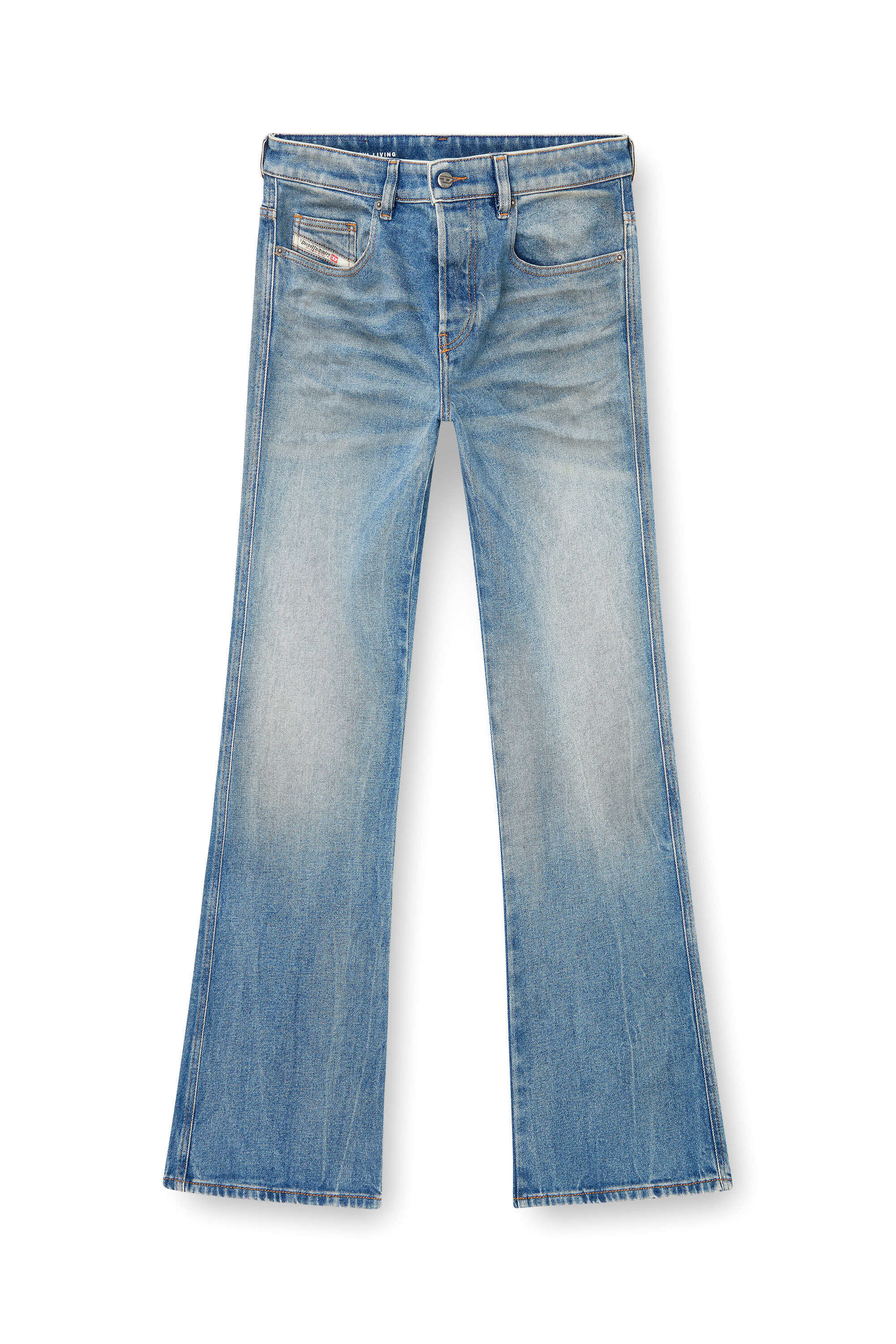 Diesel - Male's Bootcut Jeans 1998 D-Buck 09L30, ミディアムブルー - 2