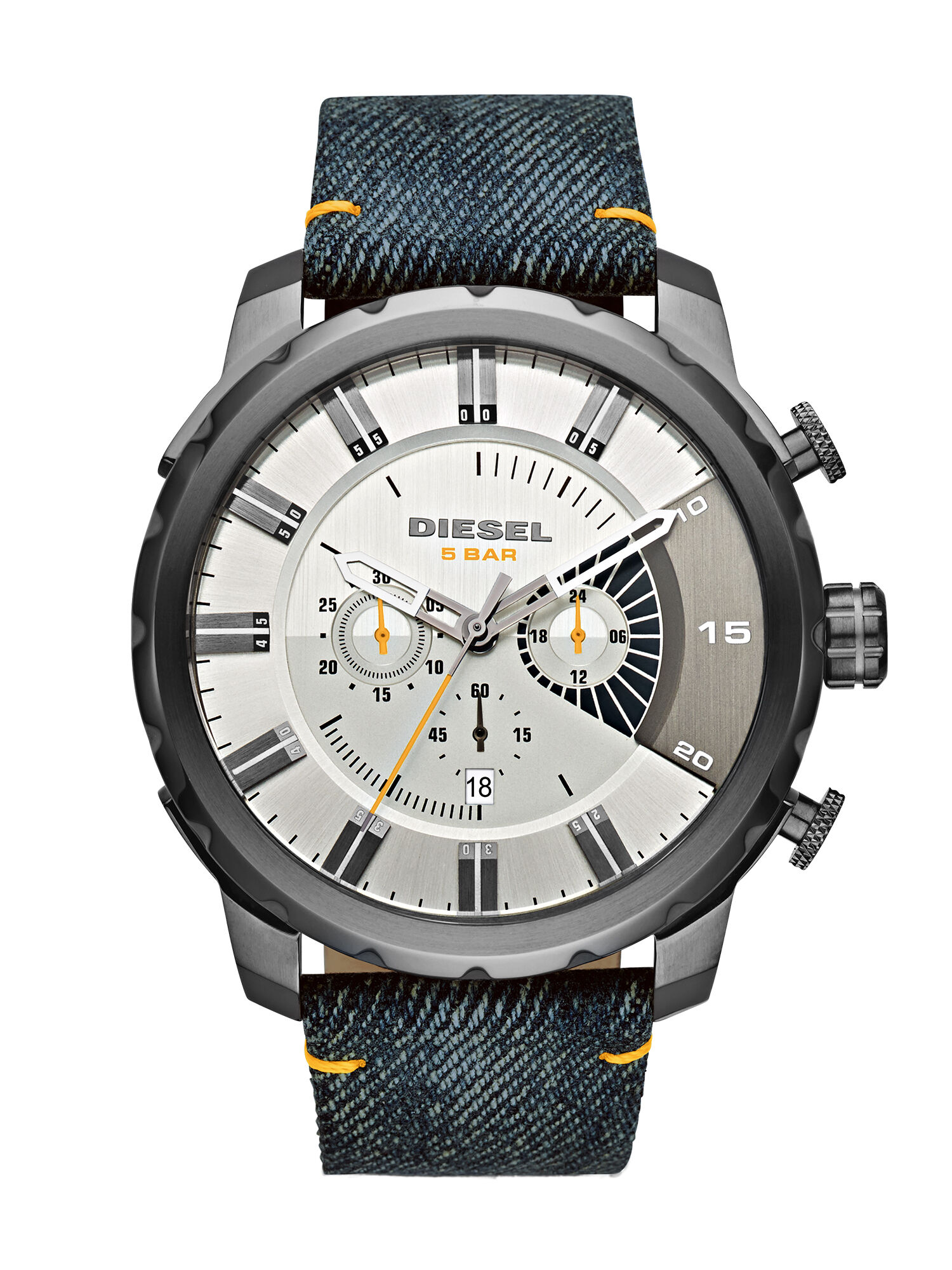 DIESEL ディーゼル DZ-4345 クロノグラフ クォーツ腕時計 ♪AC20862