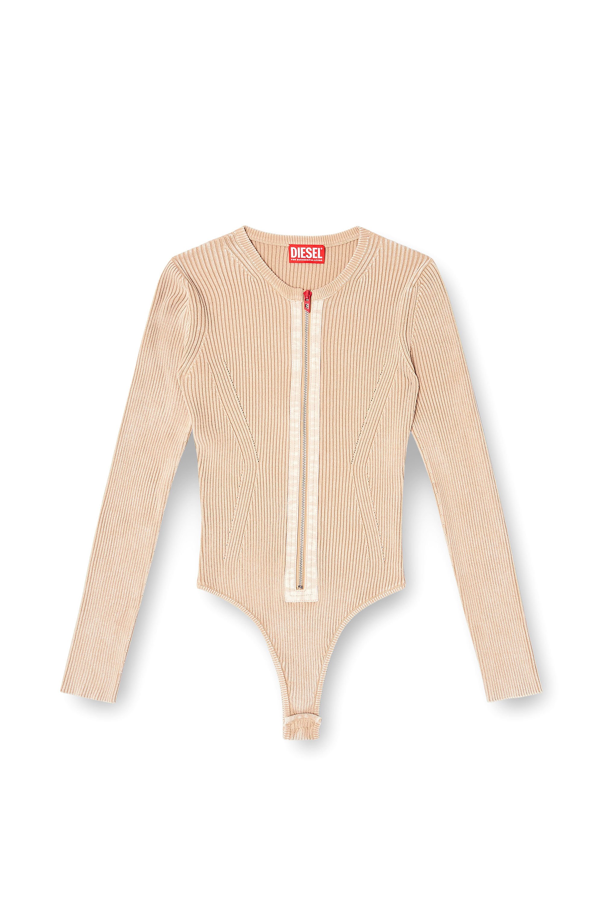 Diesel - M-GILDE, Female's ニットトップ in ベージュ - 2