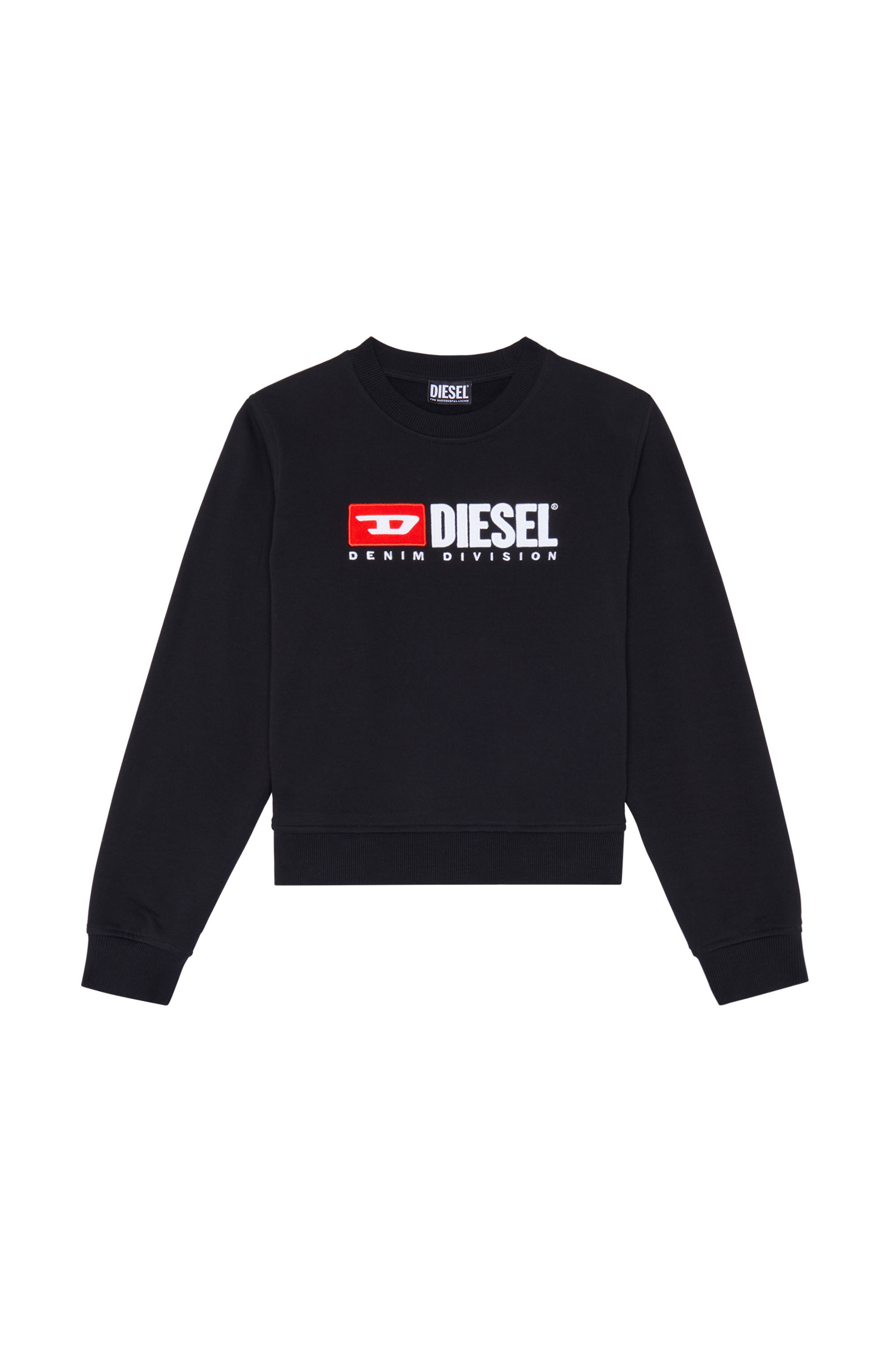 Diesel - F-REGGY-DIV, Female's Denim Division sweatshirt in ブラック - 2