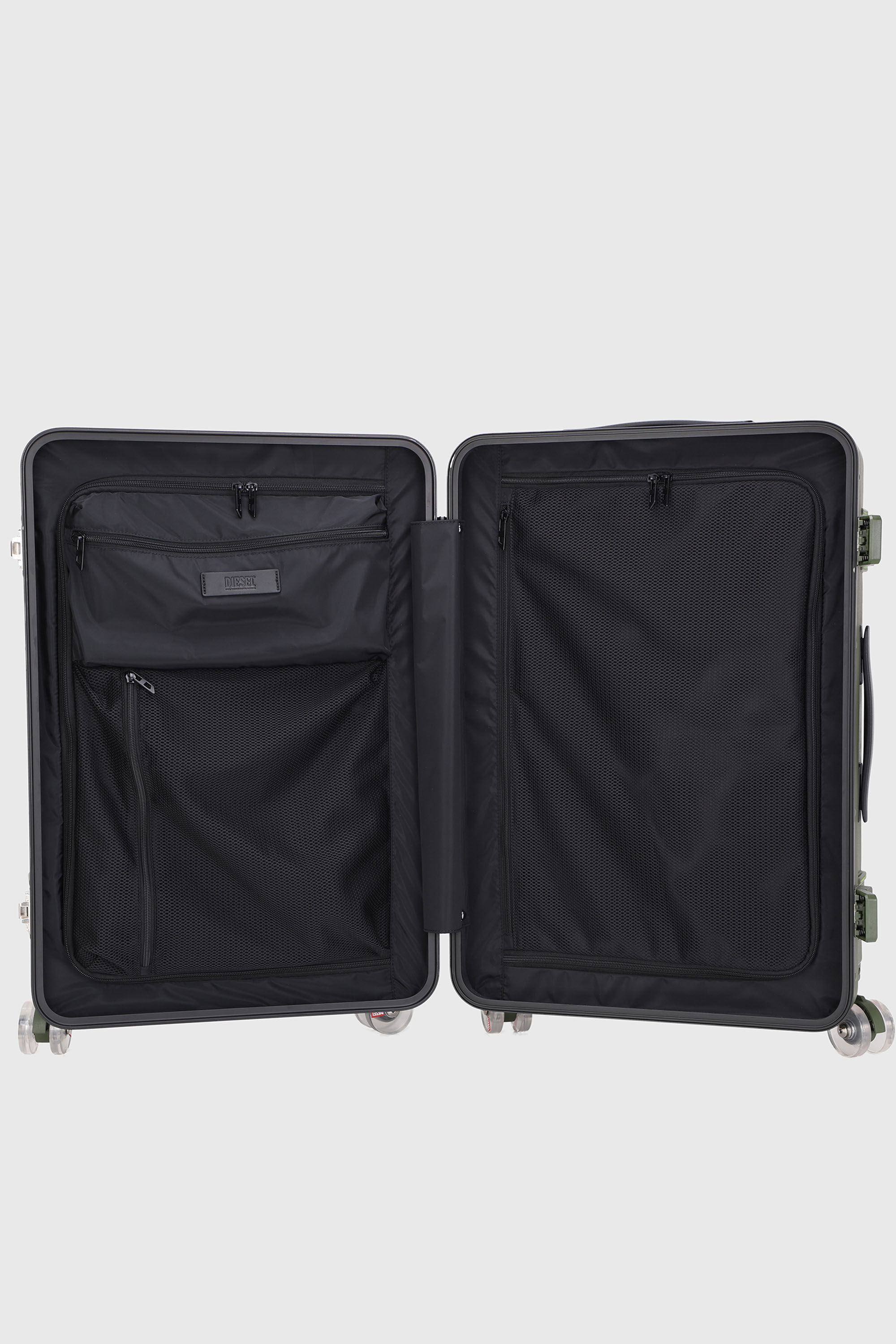 Diesel - DIESEL PC STRONG IMAGE TROLLEY- DSL003, Unisex's Rugged suitcase size M in ミリタリーグリーン - 4