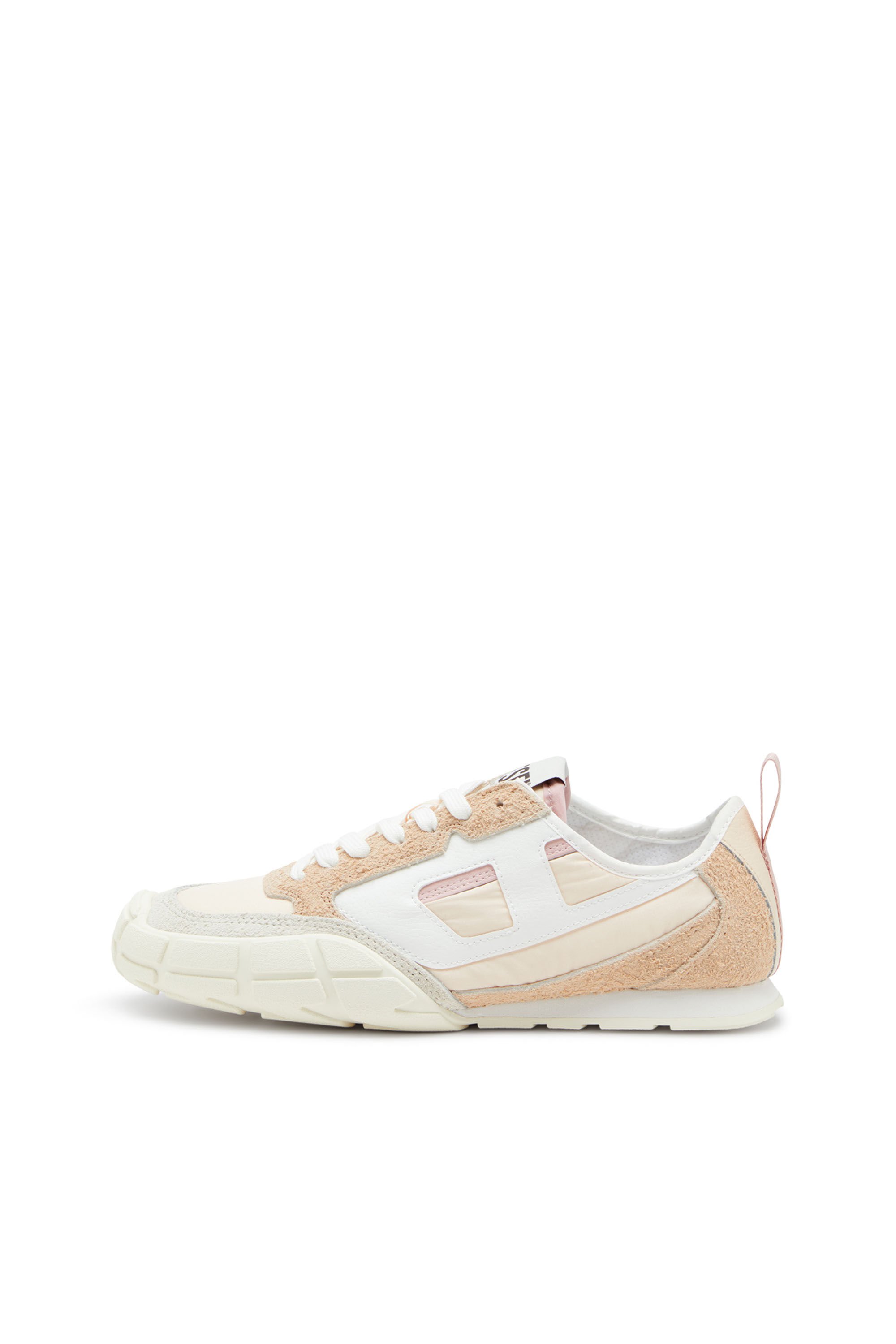 Diesel - S-PAGODHA LOW W, Female's Sneakers in leather, suede and ripstop in null - 7
