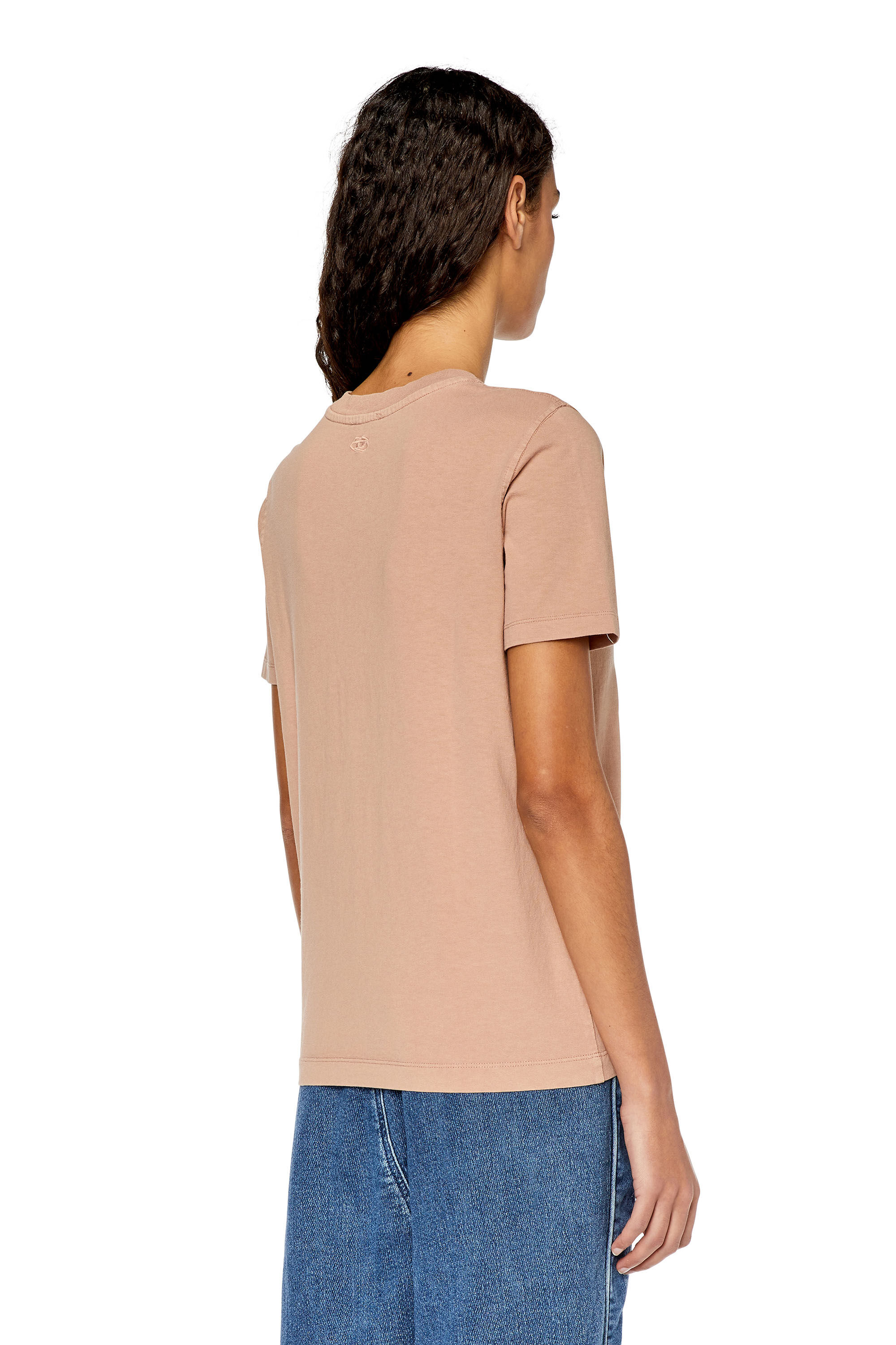 Diesel - T-REG-G2, Female's 半袖 Tシャツ グラフィック in フェースパウダー - 4