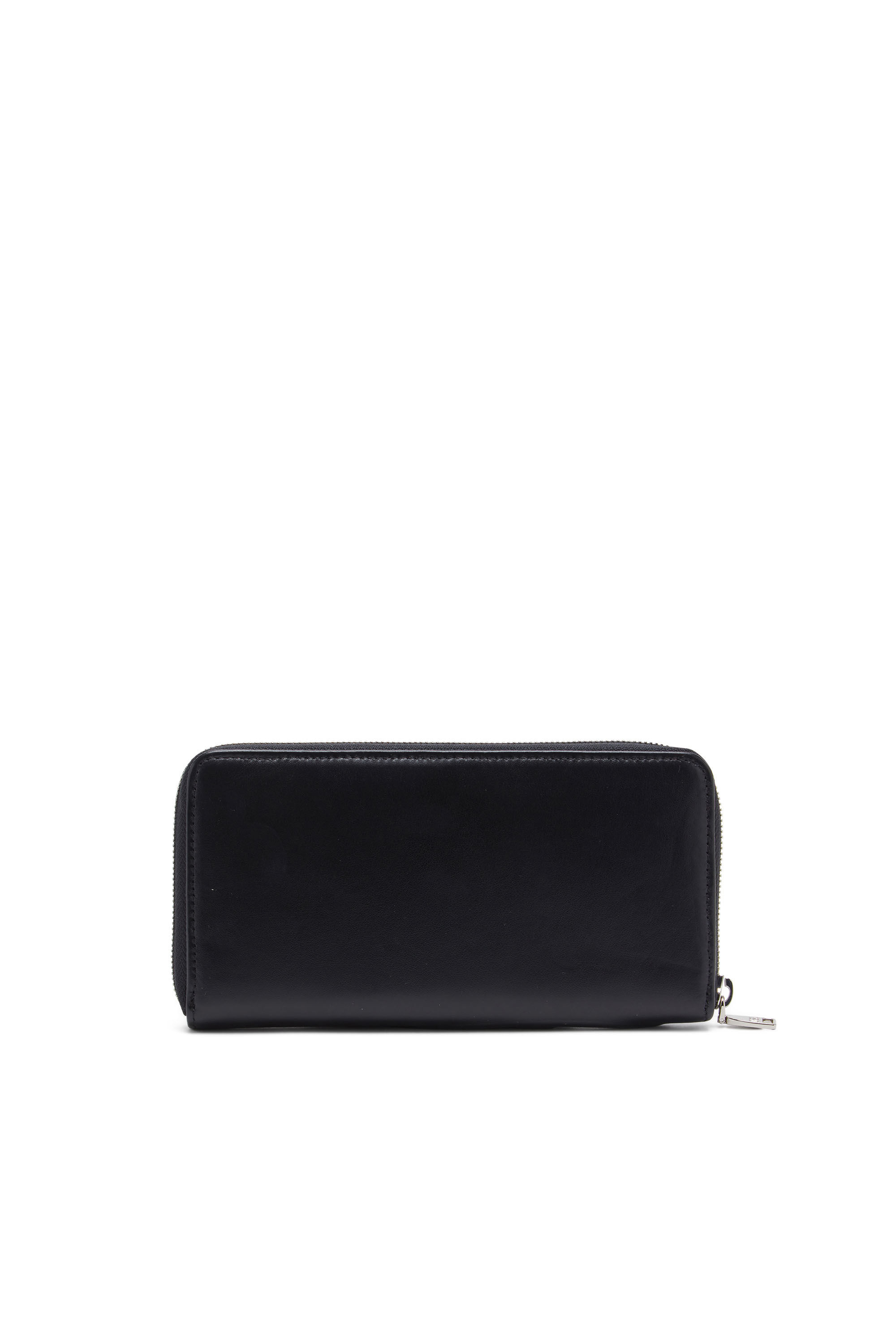 Diesel - 1DR-FOLD CONTINENTAL ZIP L, Female's Long zip wallet with embossed logo in ブラック - 2