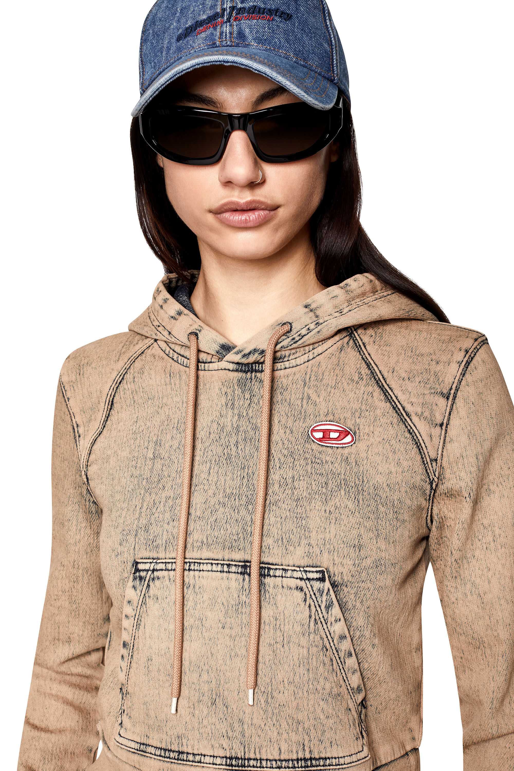 Diesel - D-ANGY-HOOD FS TRACK DENIM,  - Image 4