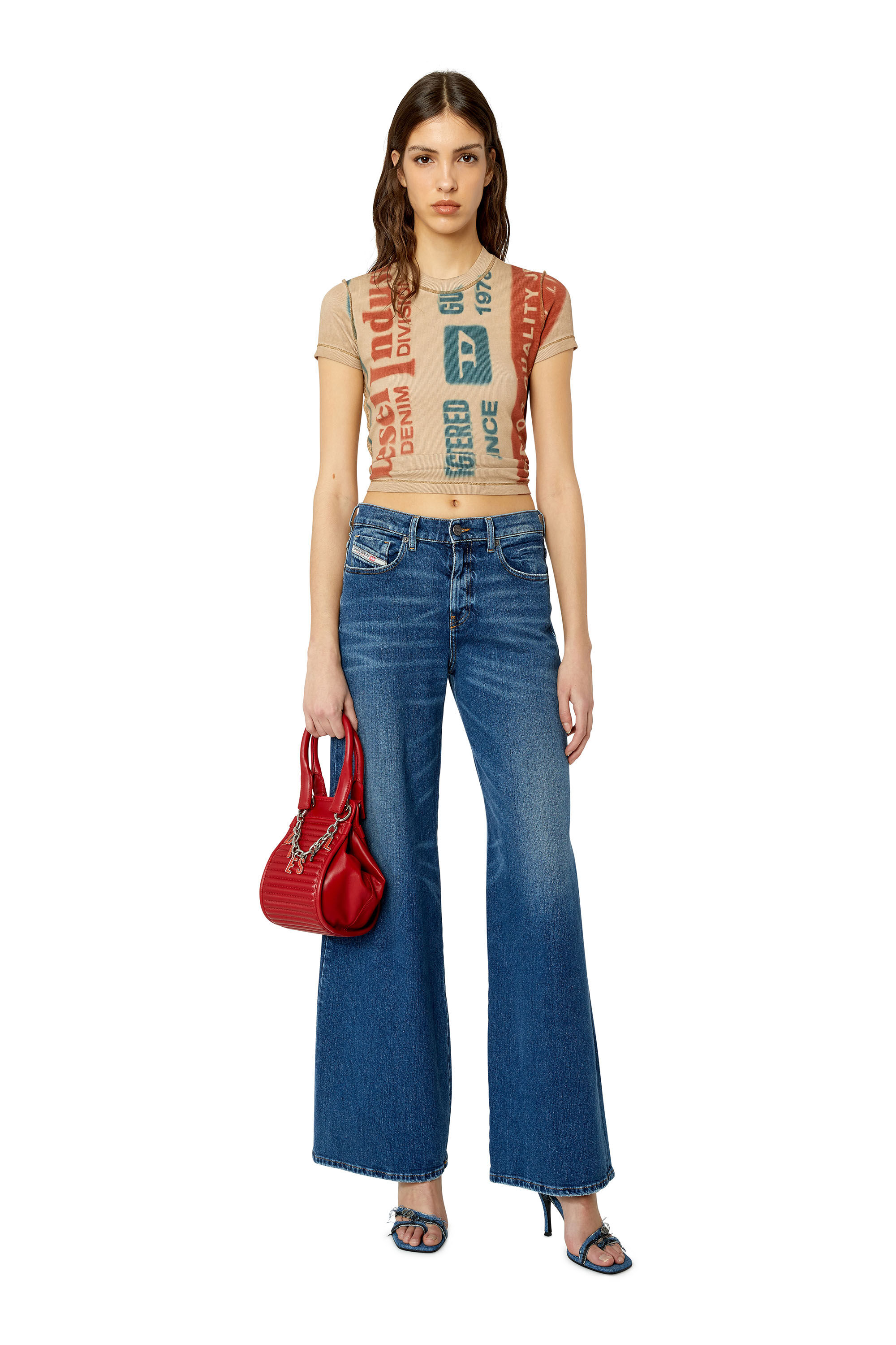 Diesel - Bootcut and Flare Jeans 1978 D-Akemi 007L1, ミディアムブルー - Image 1