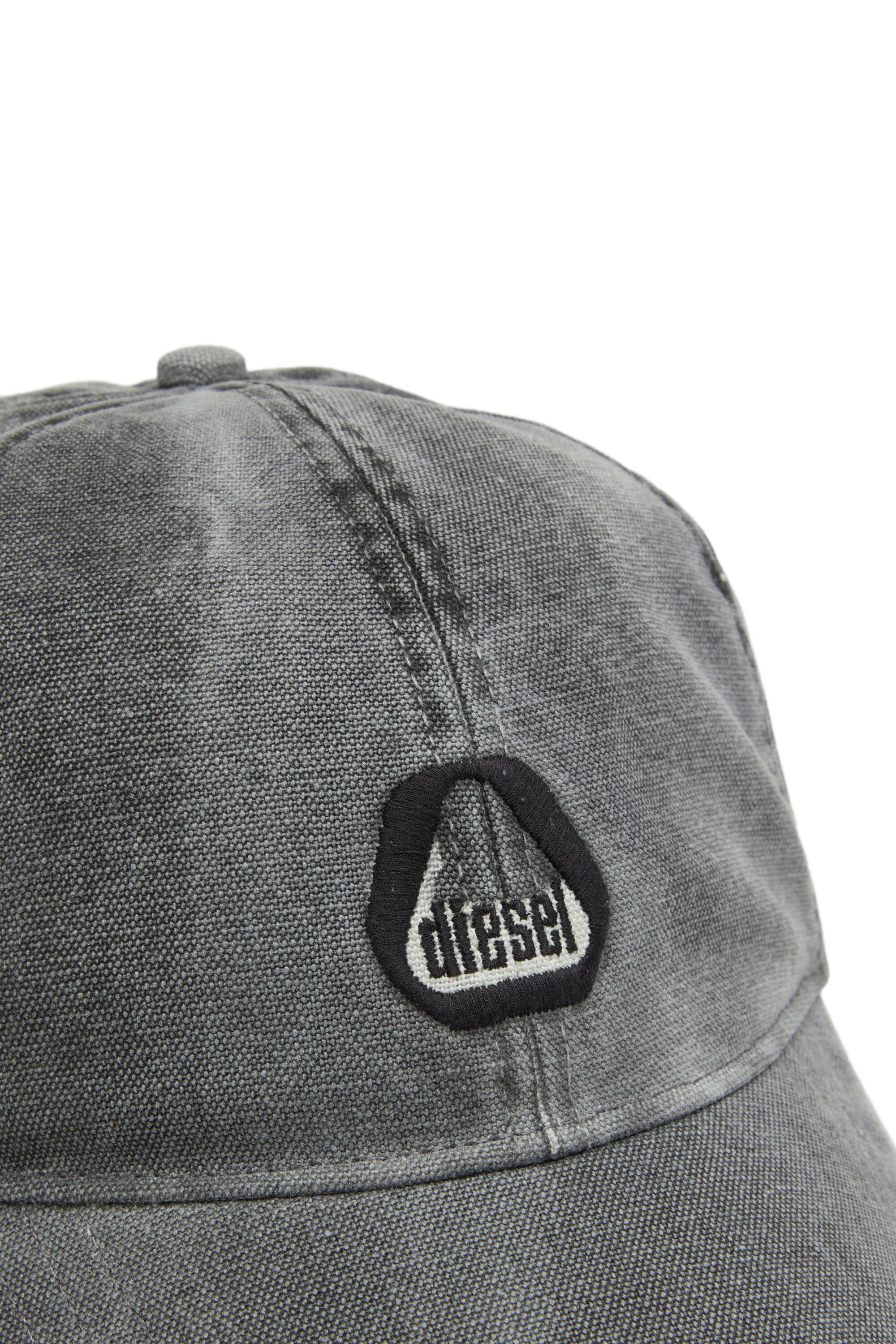 Diesel - C-HAJO, Male's キャップ ウォッシュド加工 in ブラック - 3