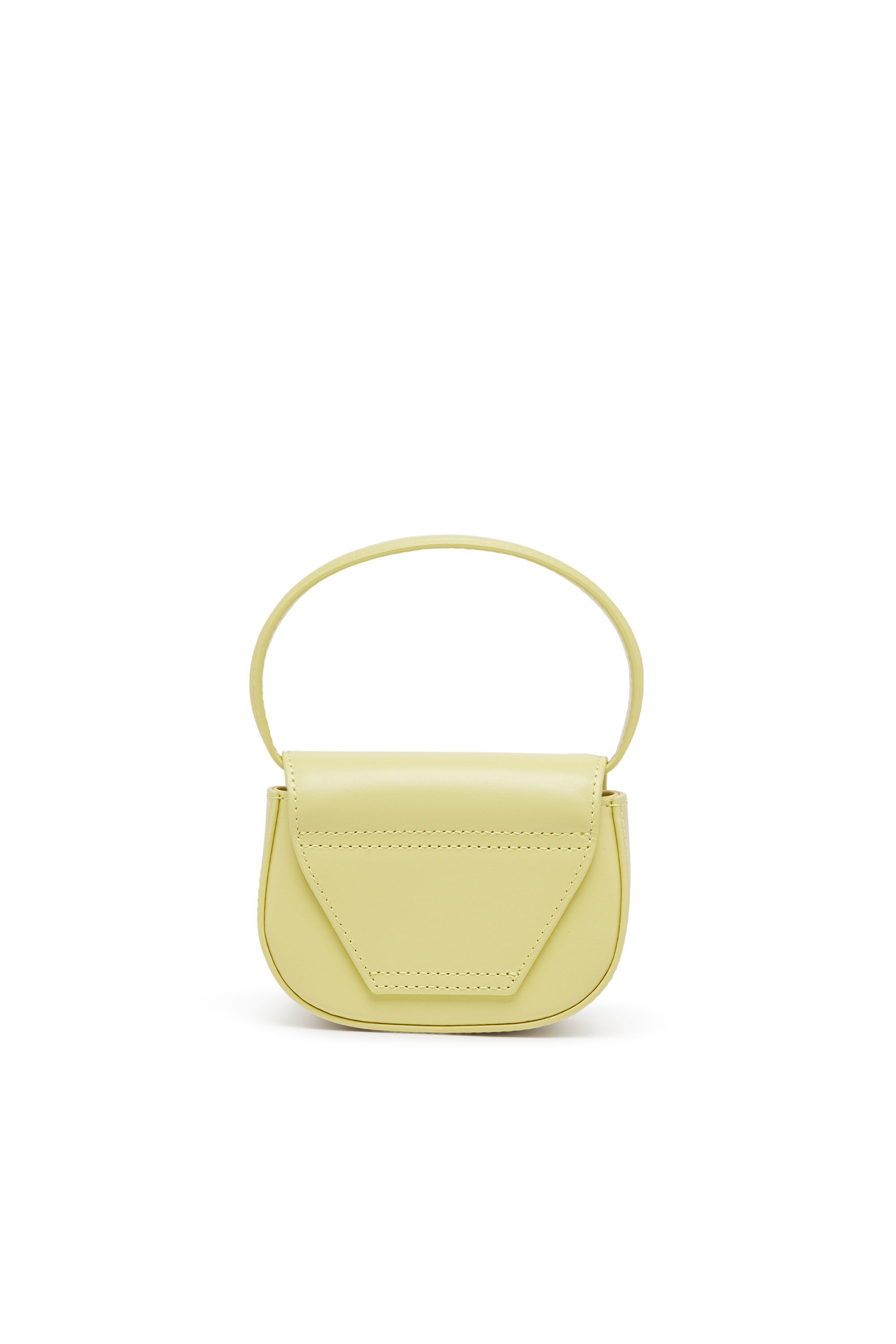 1DR XS 1DR XS-Iconic mini bag in pastel leather｜イエロー 