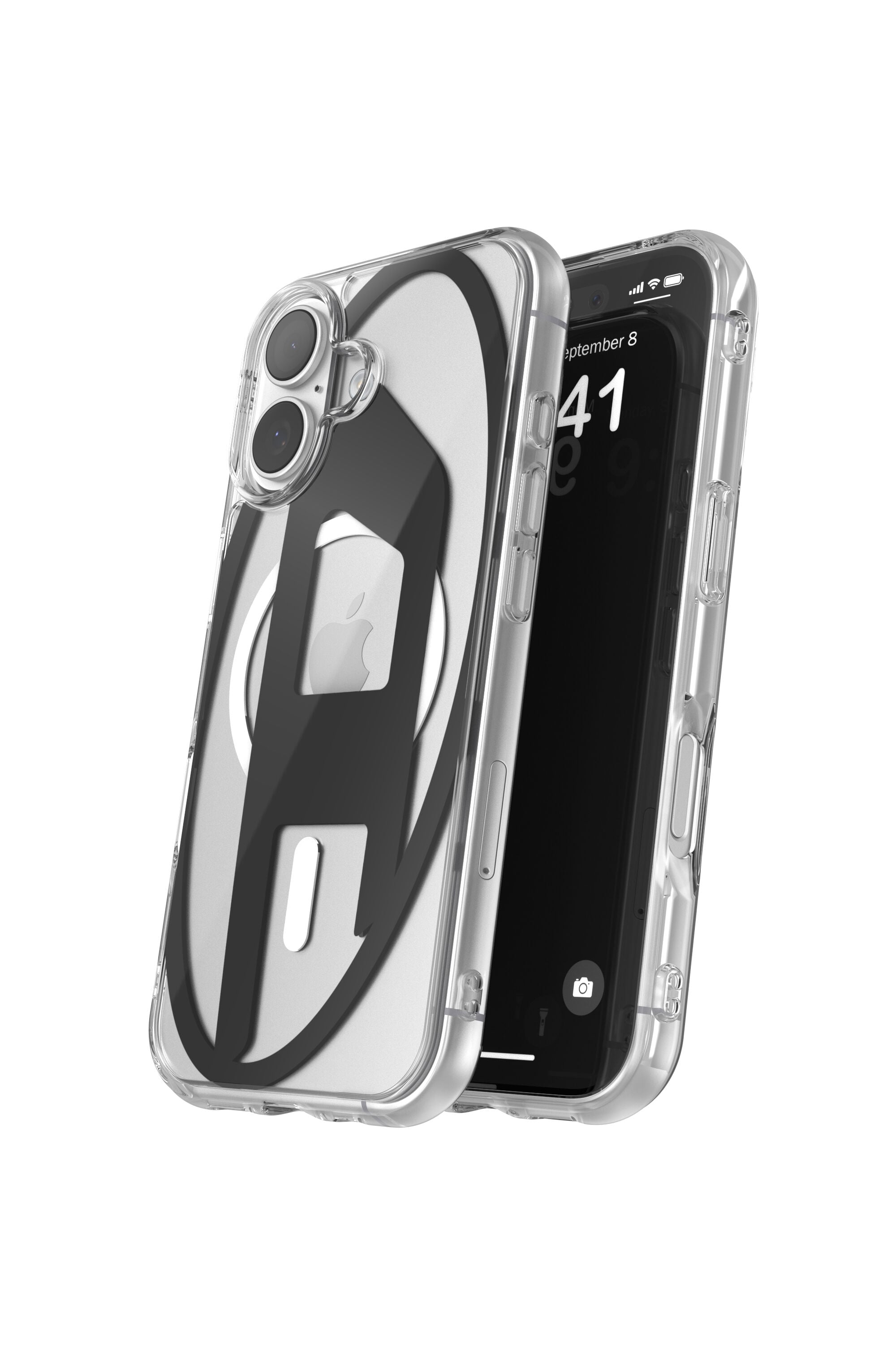 Diesel - 60415 AOP CASE, Unisex's IPHONE 17 in ブラック - 3