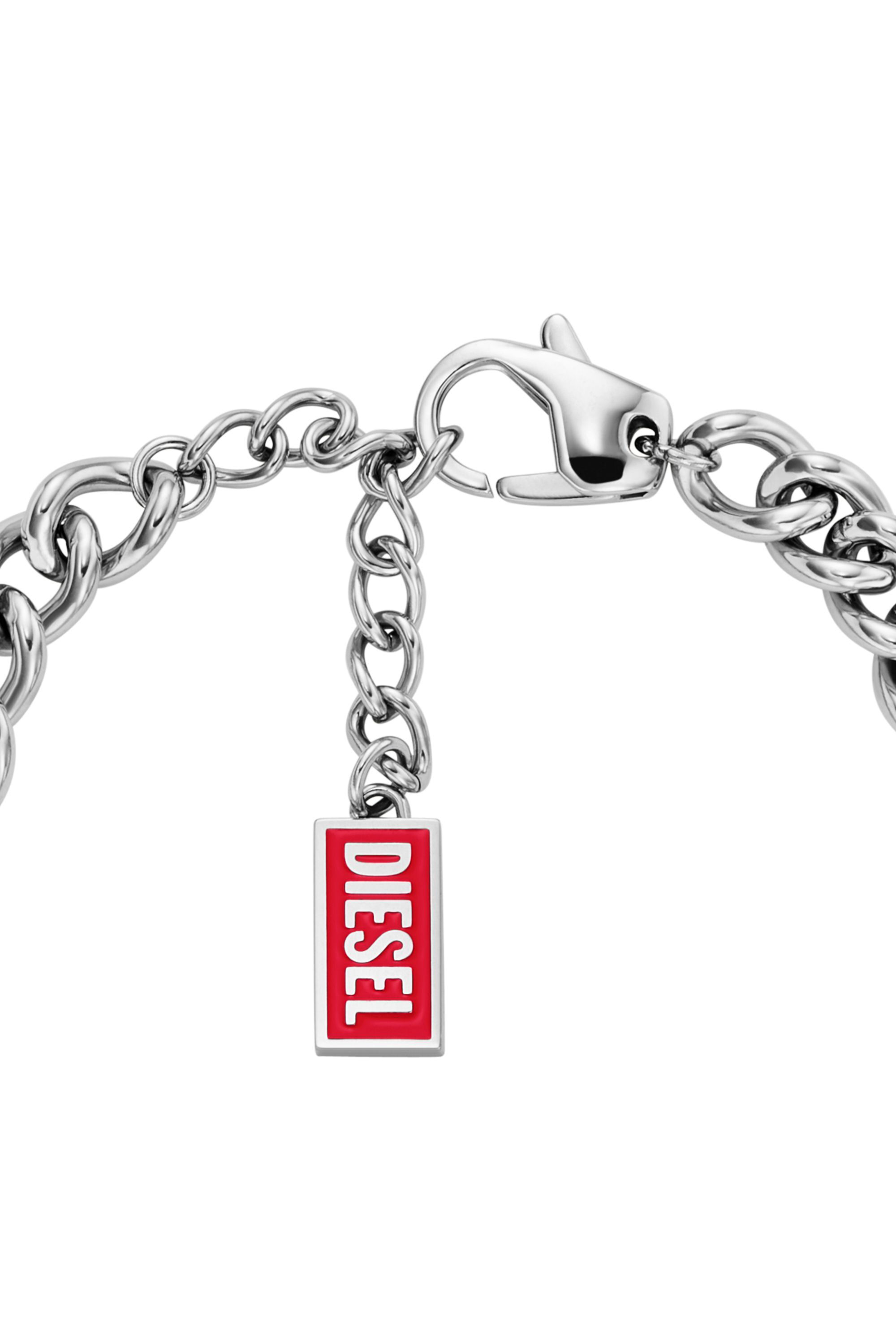 DX166840 JEWELLERY Stainless Steel Chain Bracelet｜シルバー
