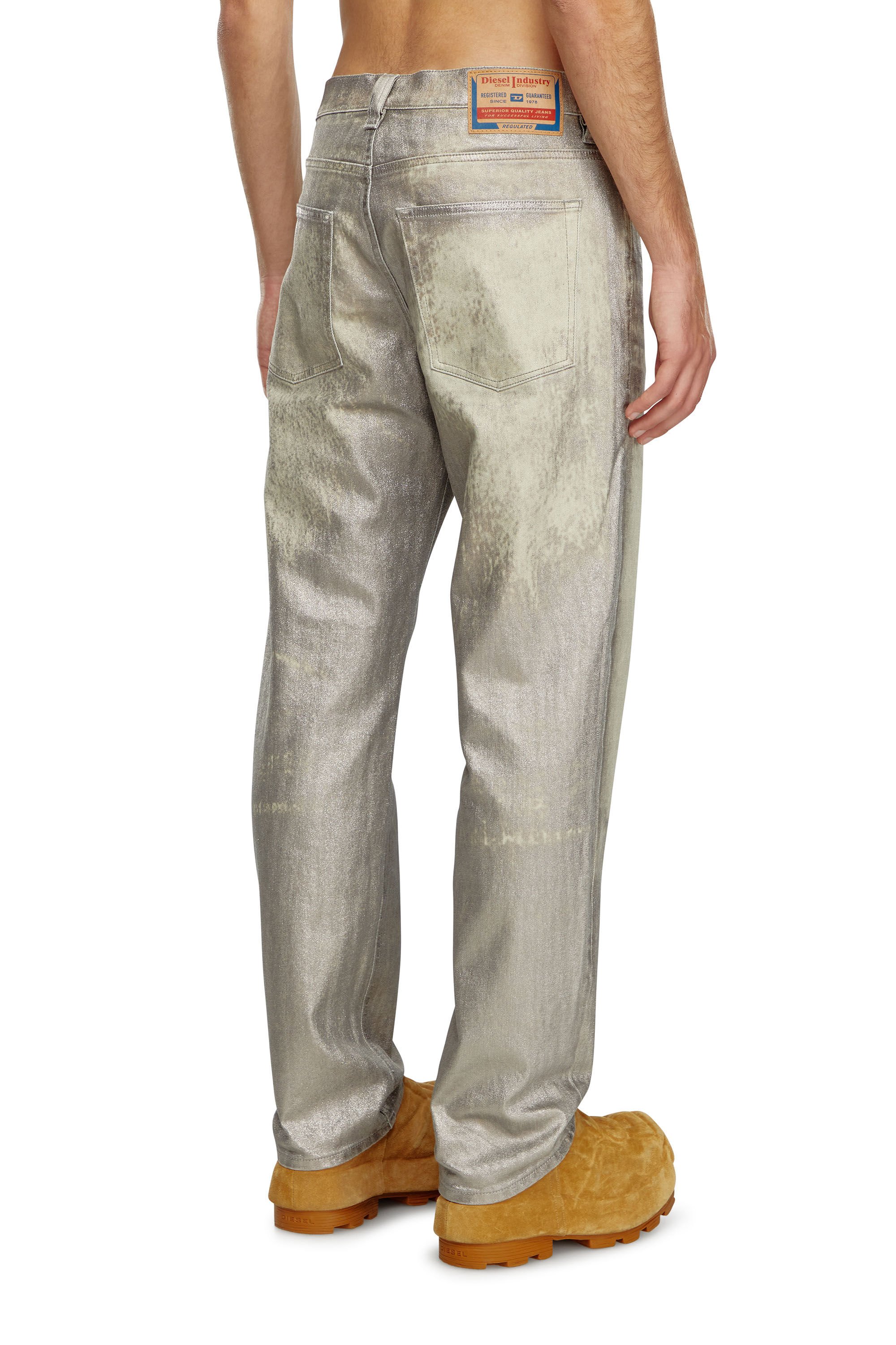 Diesel - Male's Regular Jeans 2024 D-Macs 0CBCZ, グレー - 4