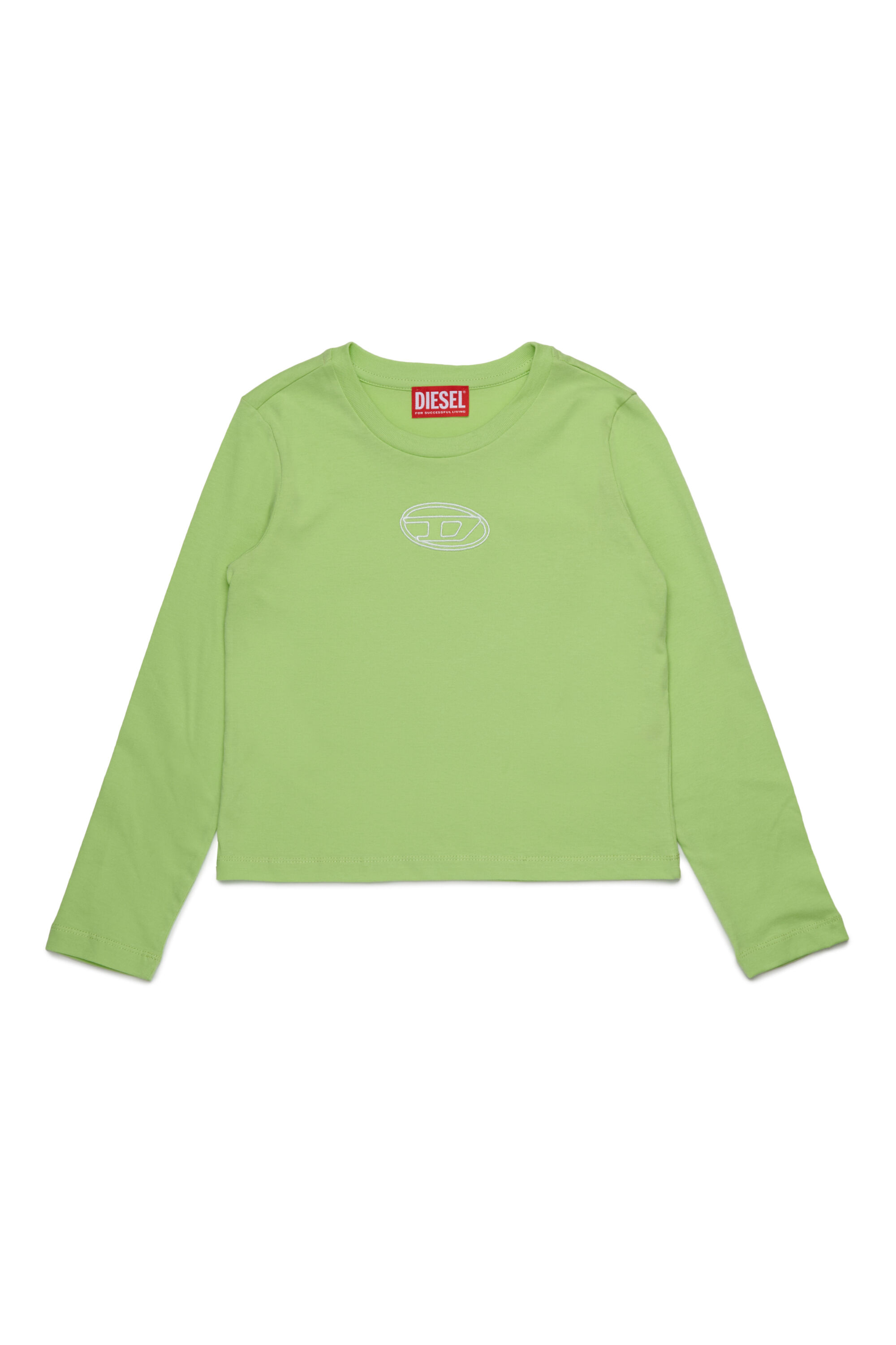 Diesel - TIVALSYLS, Female's 長袖Tシャツ in グリーン - 1