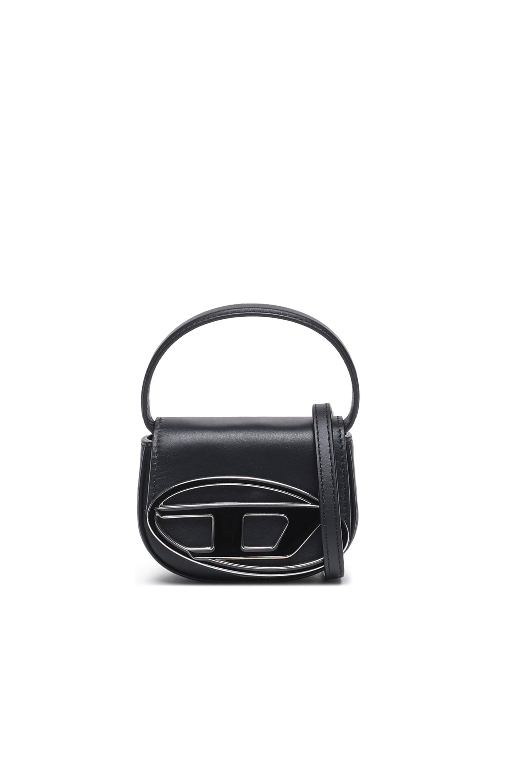 Diesel - 1DR XS, Female's カウレザーショルダーバッグXS in ブラック - 5