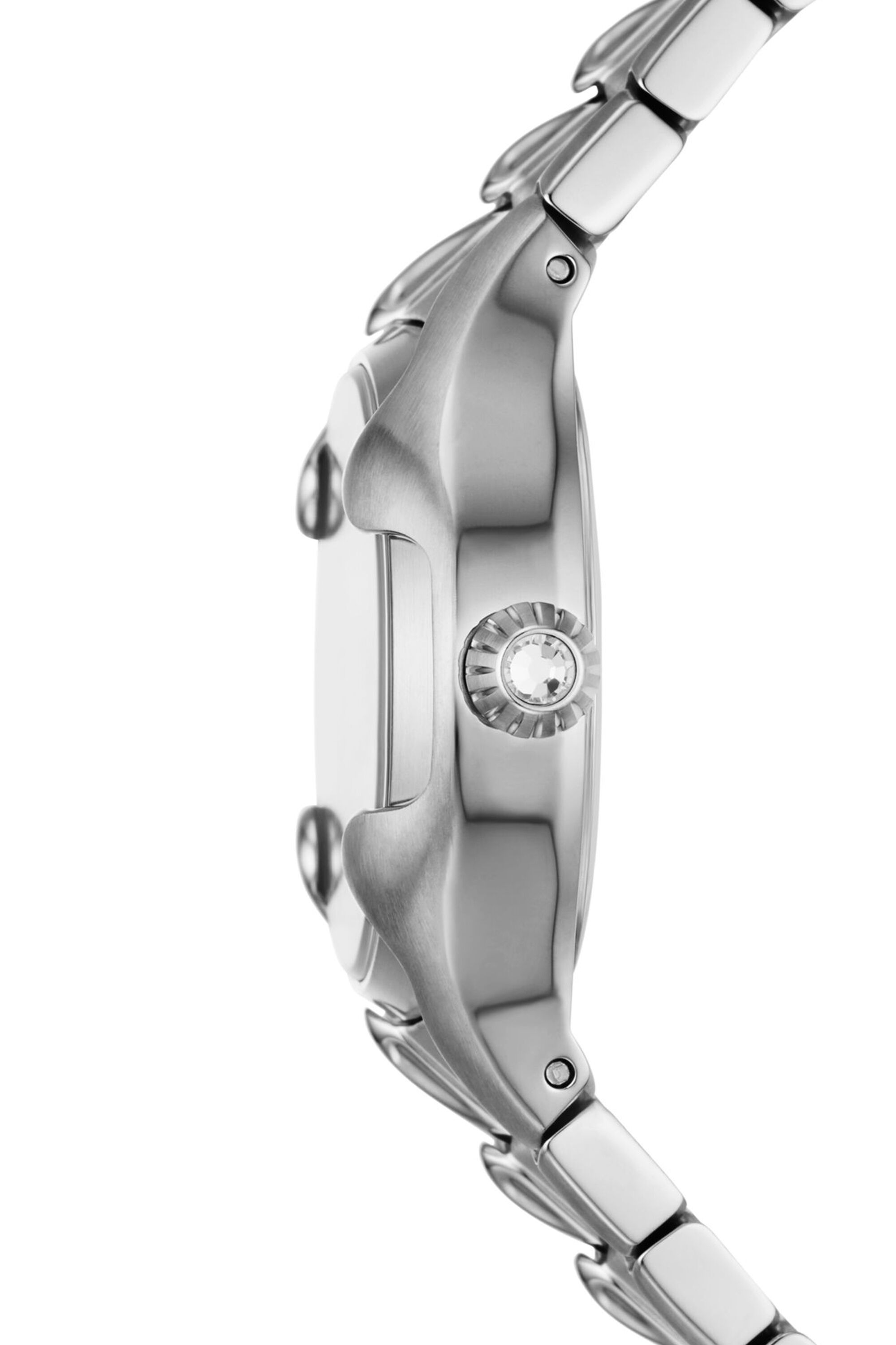 Diesel - DZ5605, Female's Vert three-hand stainless steel watch in シルバー - 3