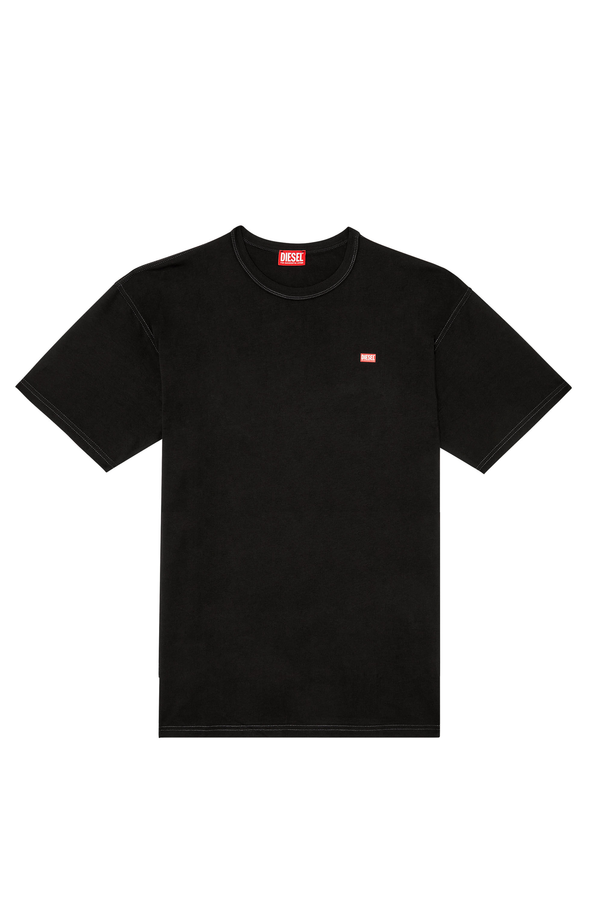 Diesel - T-BOXT-R30, Male's T-shirt with small logo in ブラック - 2