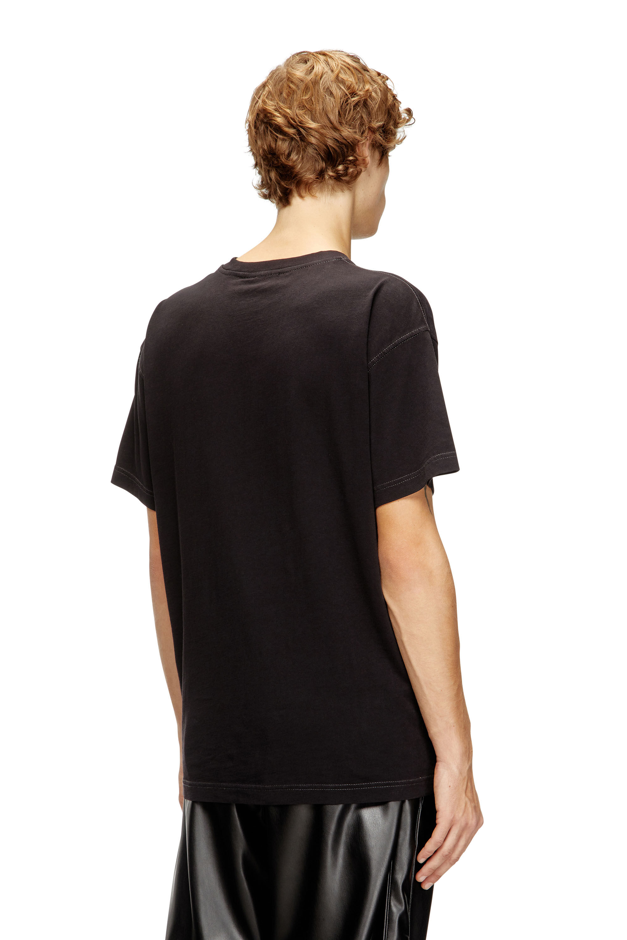 T-NORM-V7 Tシャツ｜ブラック｜メンズ｜DIESEL