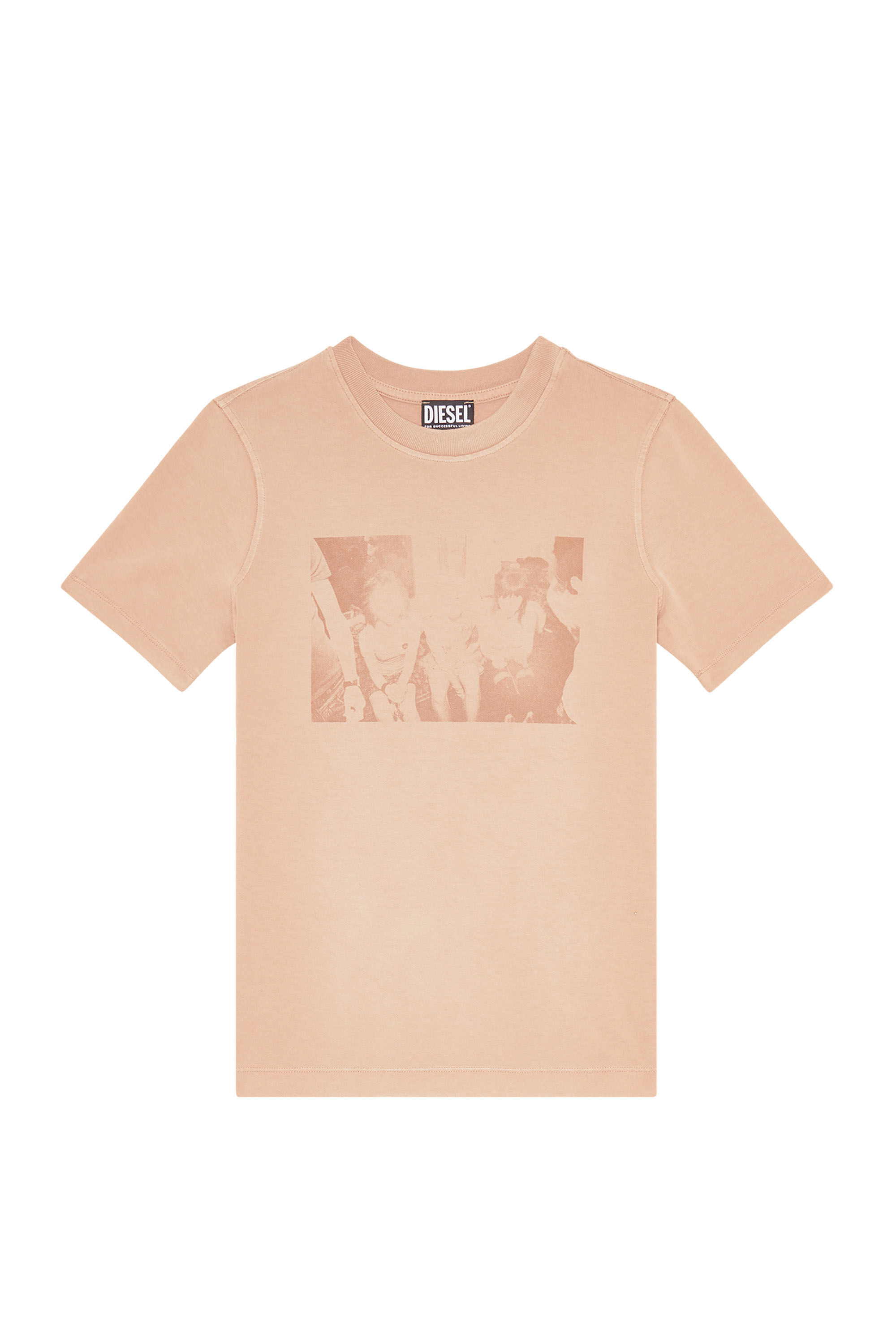 Diesel - T-REG-G2, Female's 半袖 Tシャツ グラフィック in フェースパウダー - 2