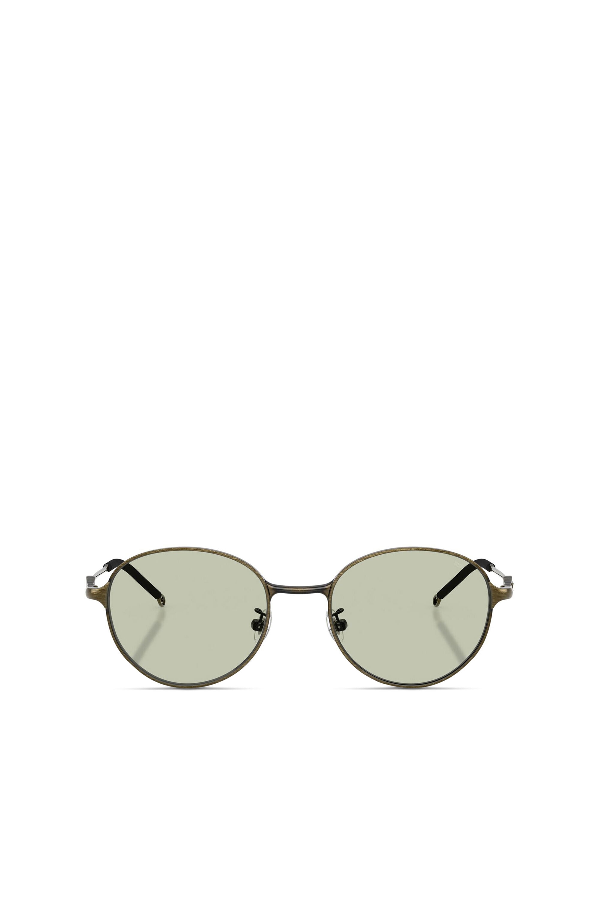 0DL1012D Oval sunglasses｜グリーン｜ウィメンズ｜DIESEL