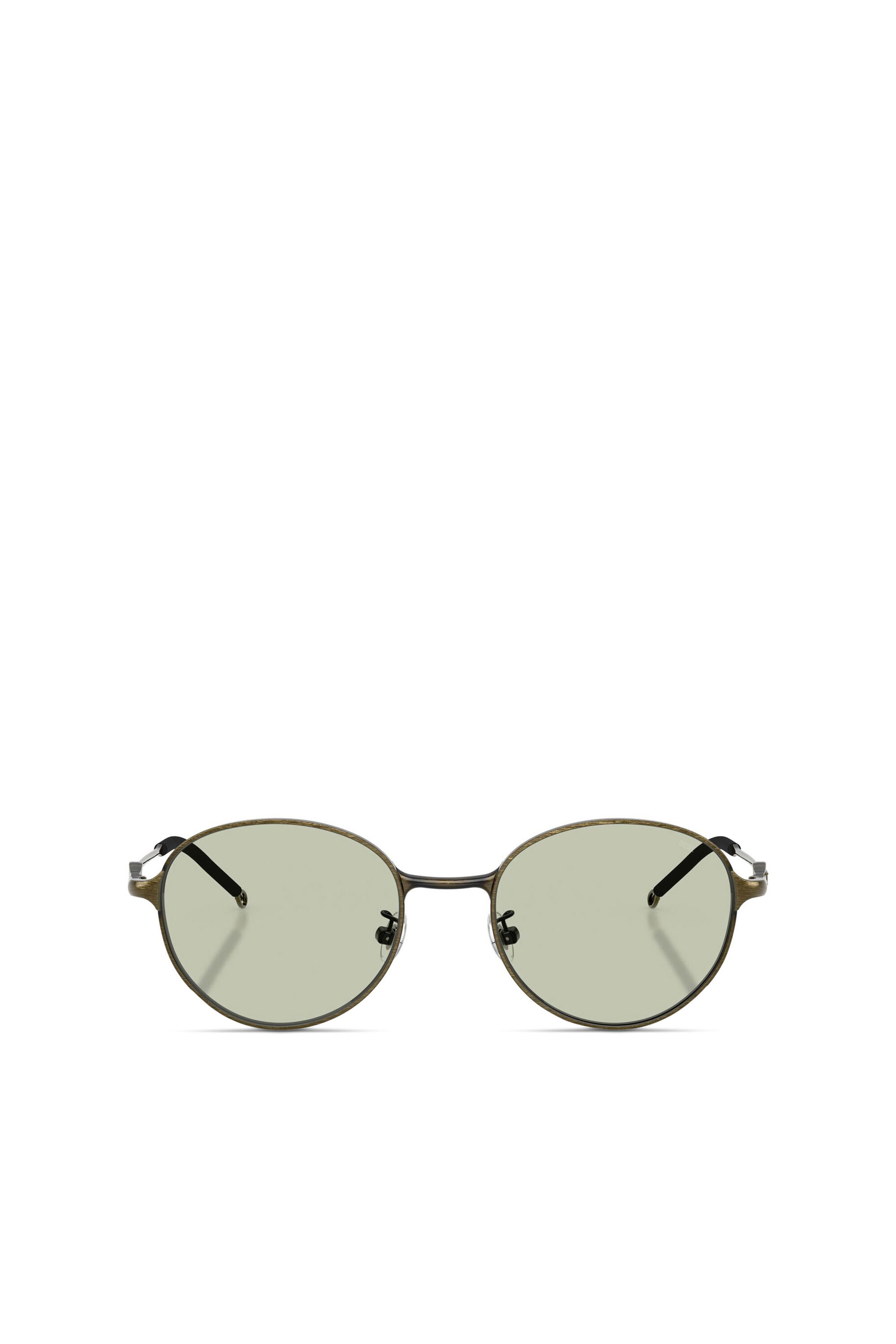 Diesel - 0DL1012D, Unisex's Oval sunglasses in グリーン - 1
