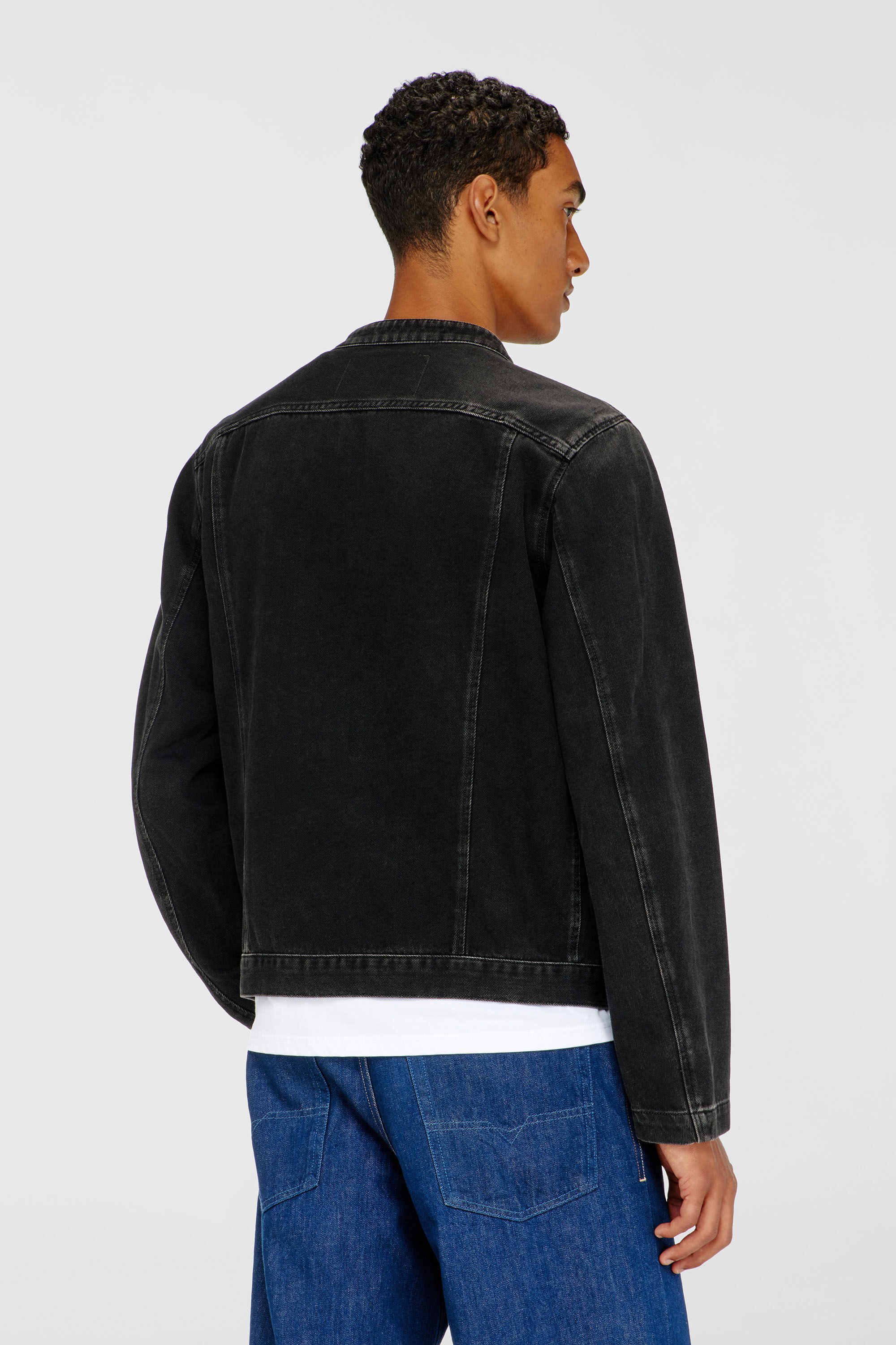 Diesel メンズ ジャケット D-GLORY クリーン ウォッシュ デニム