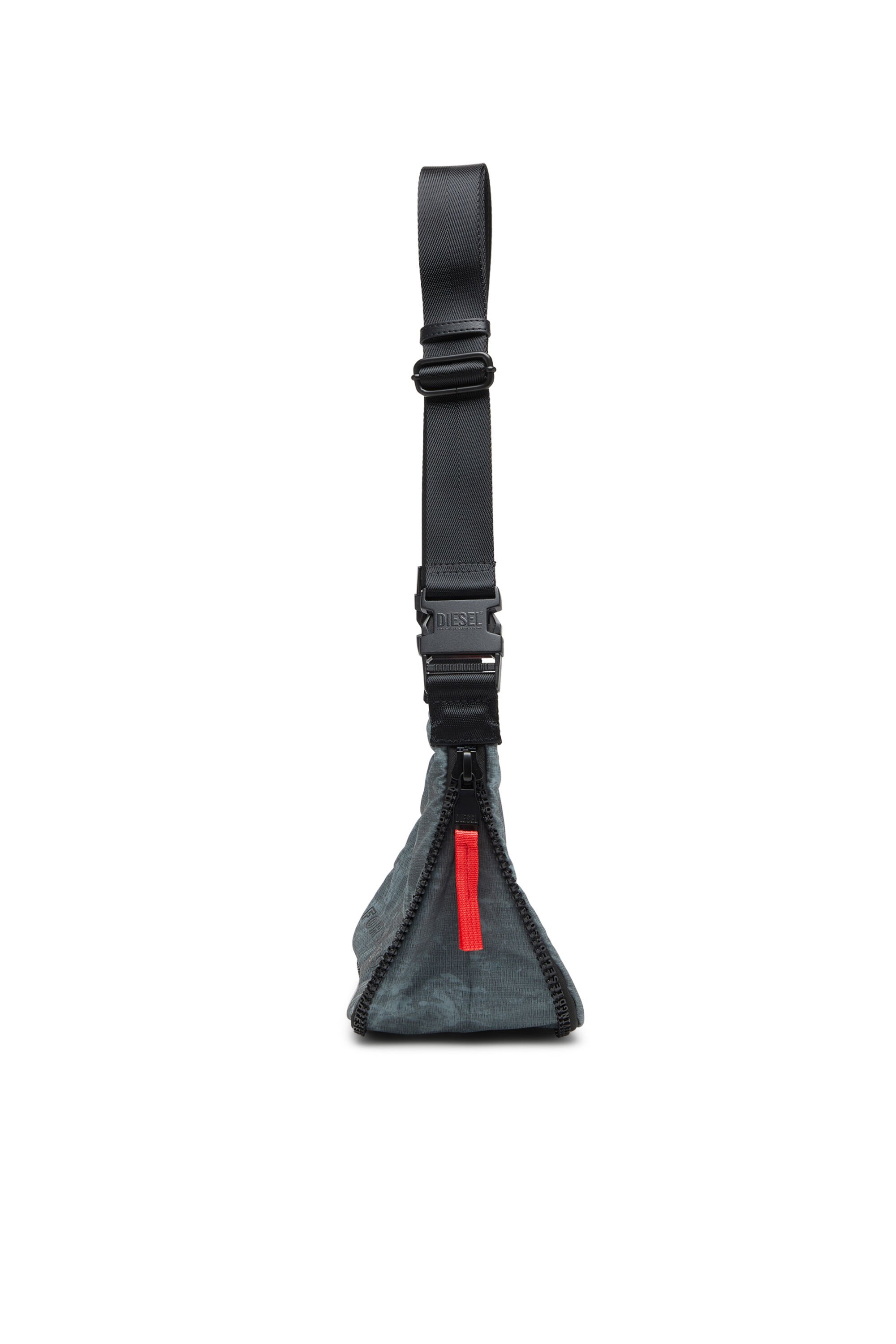 Diesel - ZIP-D CROSSBODY BAG X, Unisex's クロスボディバッグ in グレー - 4