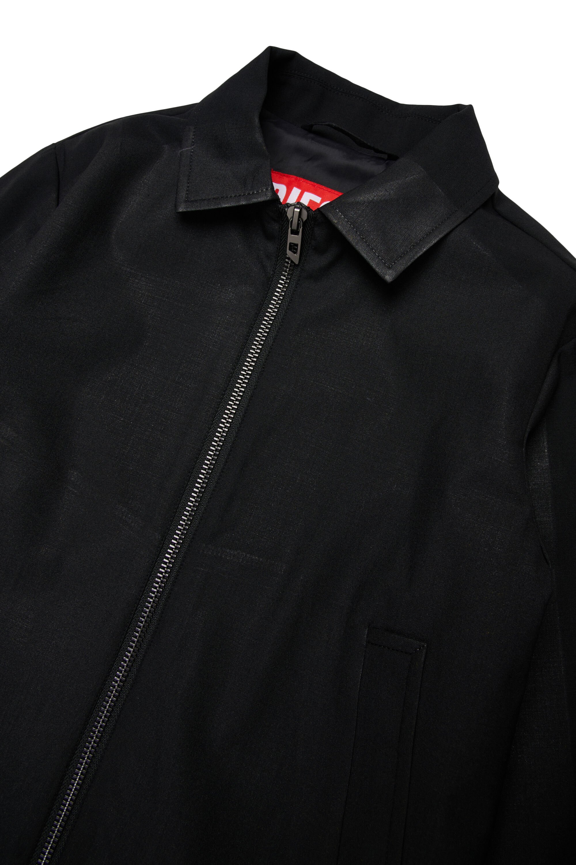 Diesel - JAKANE, Male's ジップアップジャケット in ブラック - 3