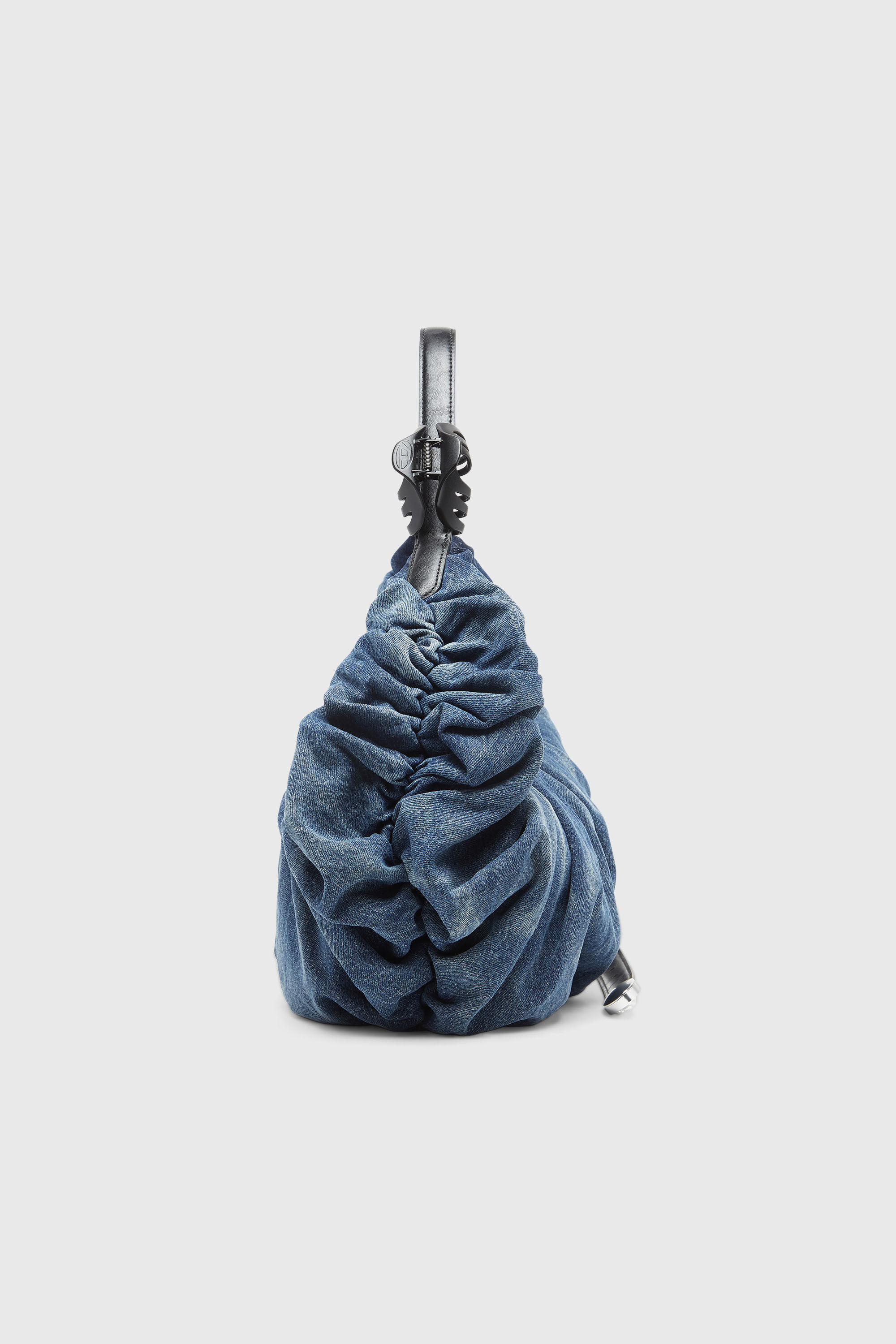 GRAB-D HOBO L ホーボーバッグ L｜ブルー｜ウィメンズ｜DIESEL