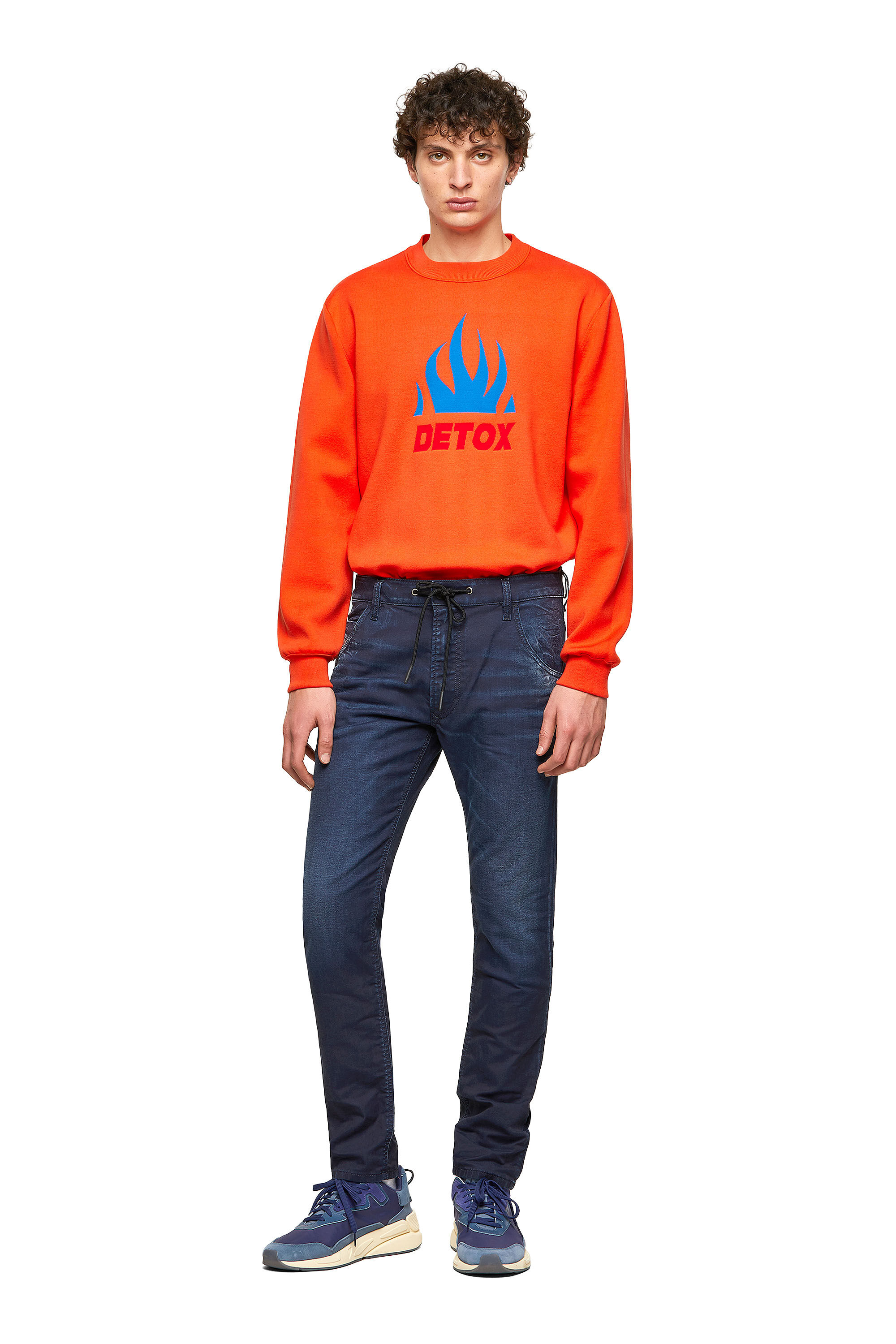 Diesel - Krooley JoggJeans® 069WT Tapered, ダークブルー - Image 1