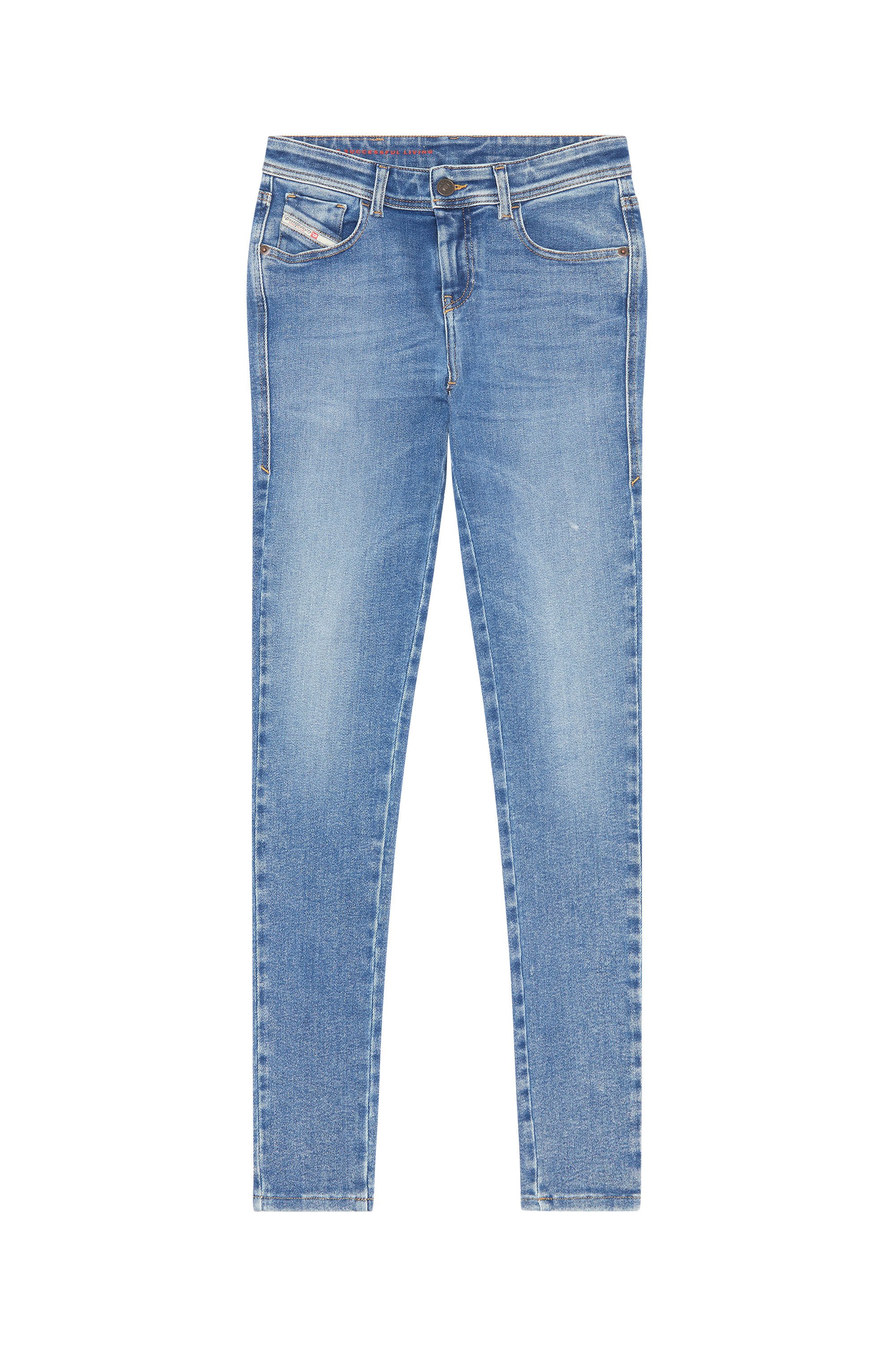 Diesel - Female's Super skinny Jeans 2017 Slandy 09D62, ミディアムブルー - 2