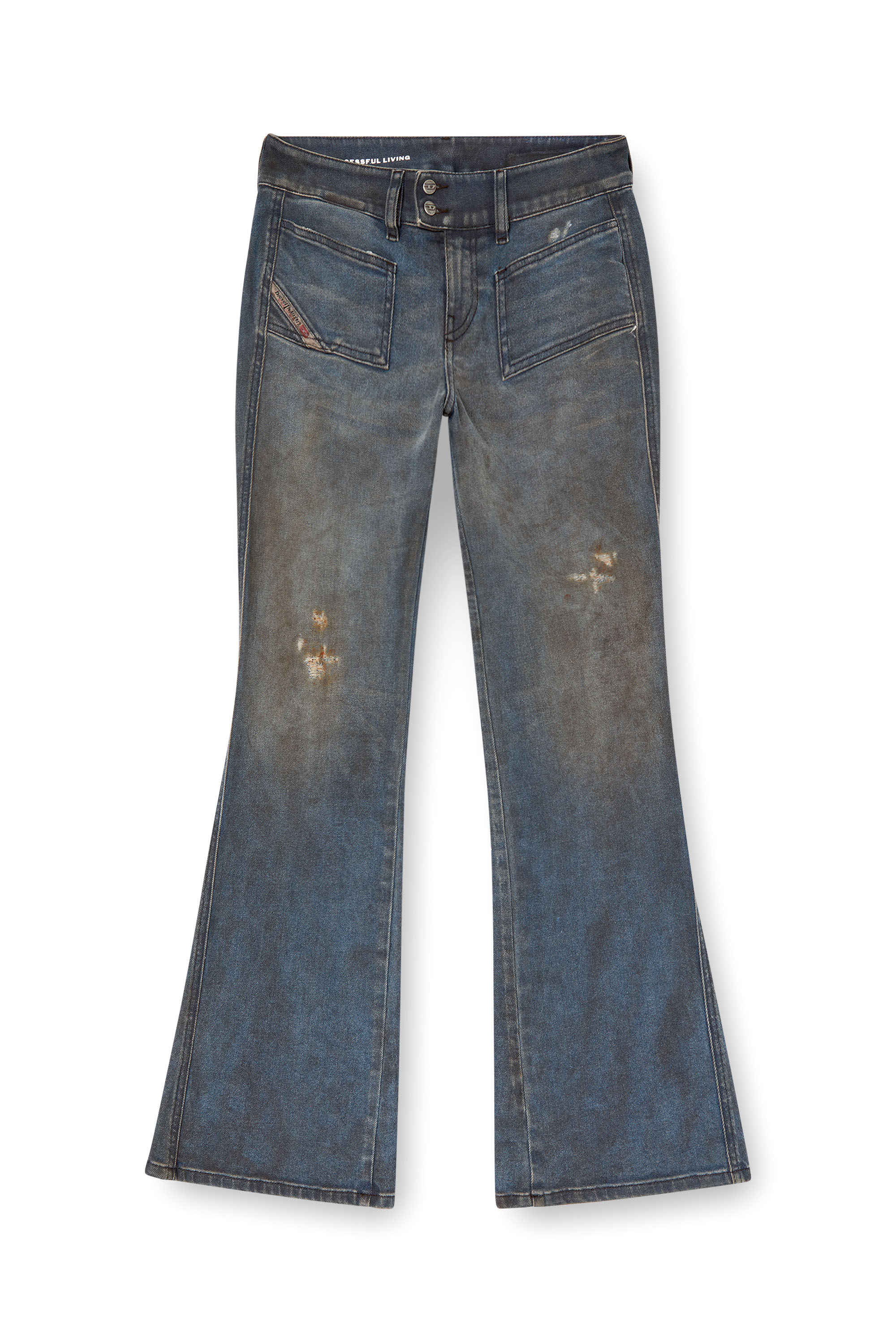 ブーツカット Jeans - D-Hush | ミディアムブルー | ウィメンズ | DIESEL