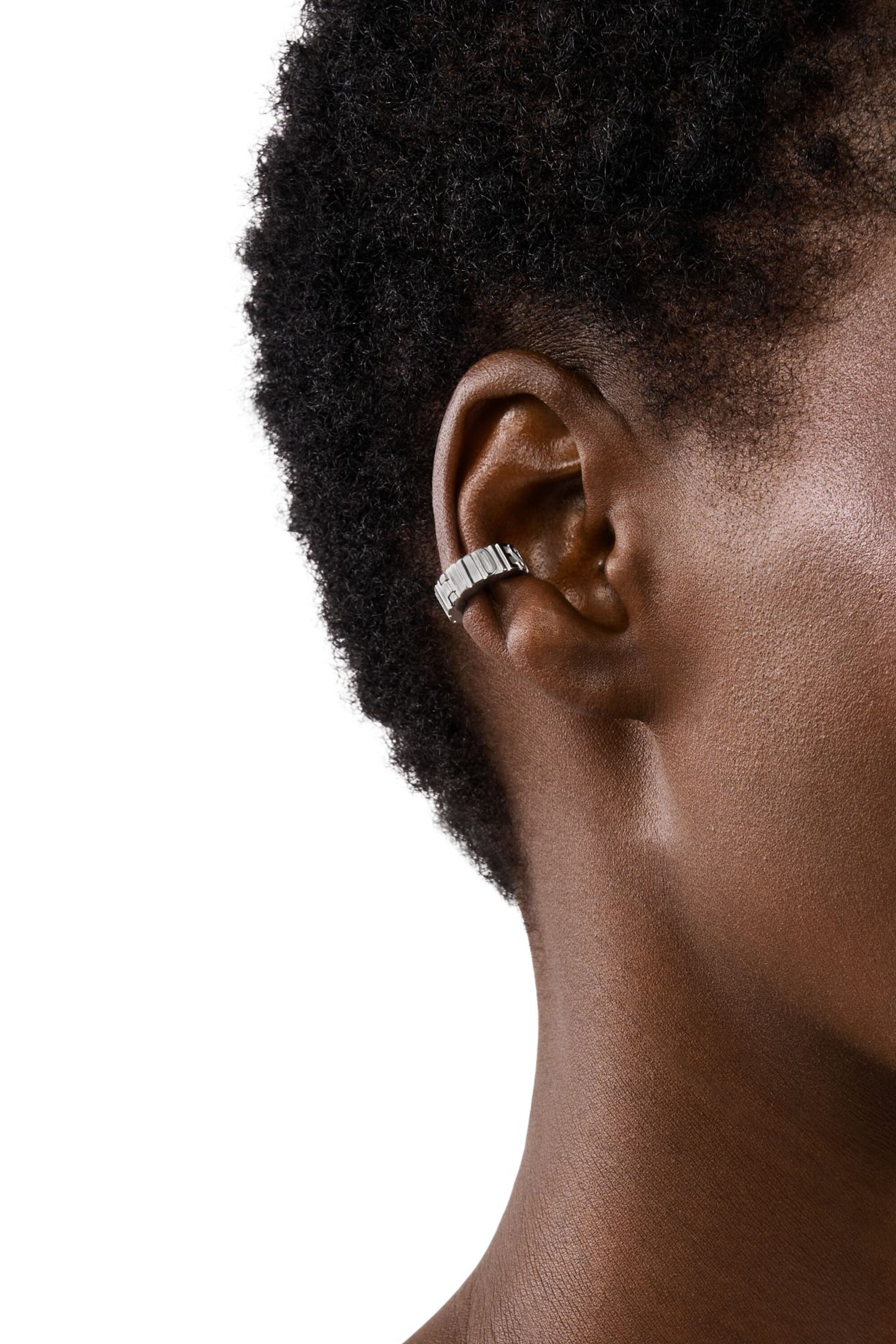 DX1555040 JEWEL Stainless Steel Cuff Earring｜シルバー｜ウィメンズ｜DIESEL