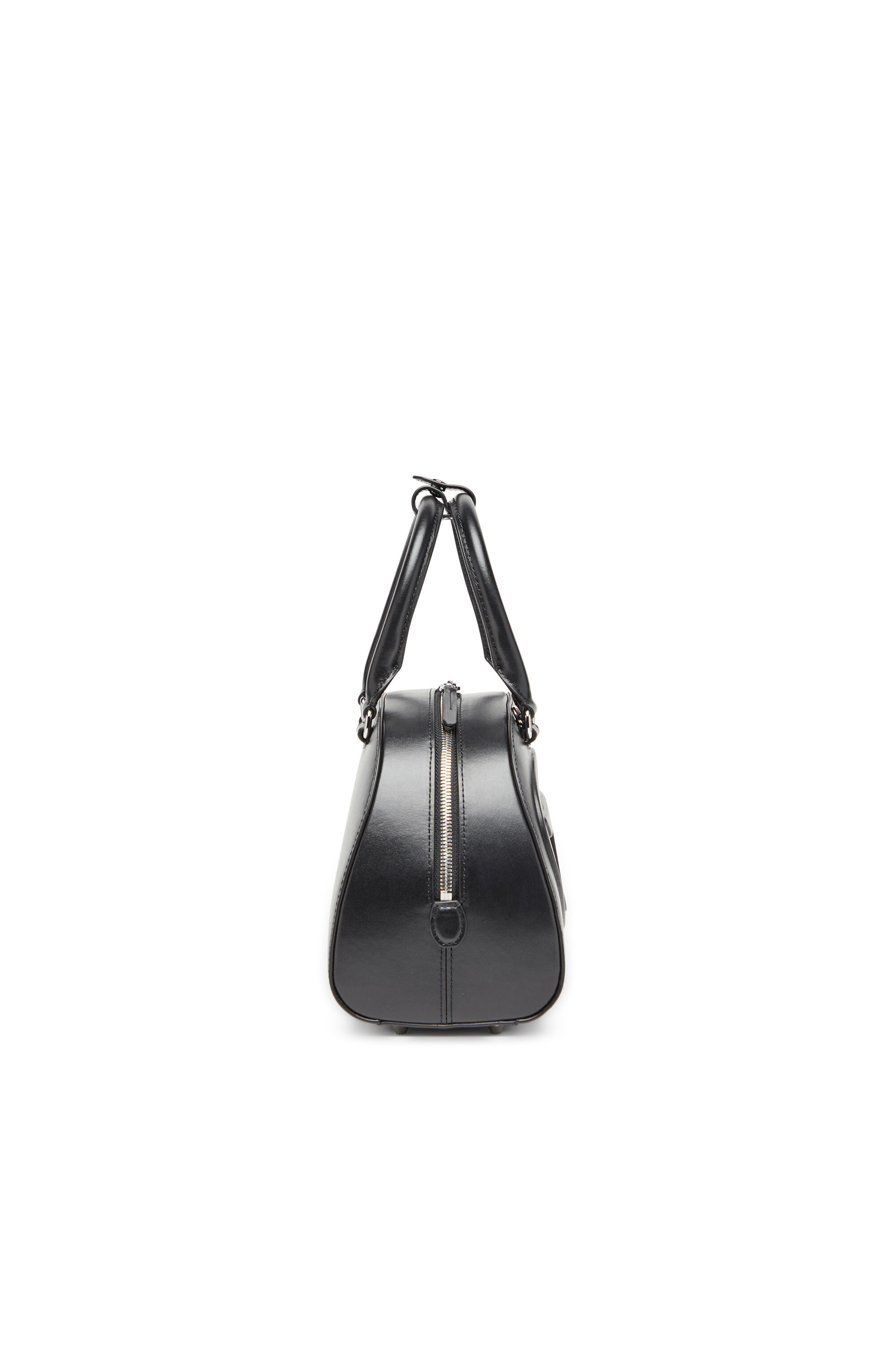 1DR DOME TOP HANDLE 1DR Dome-Leather bowling bag｜ブラック