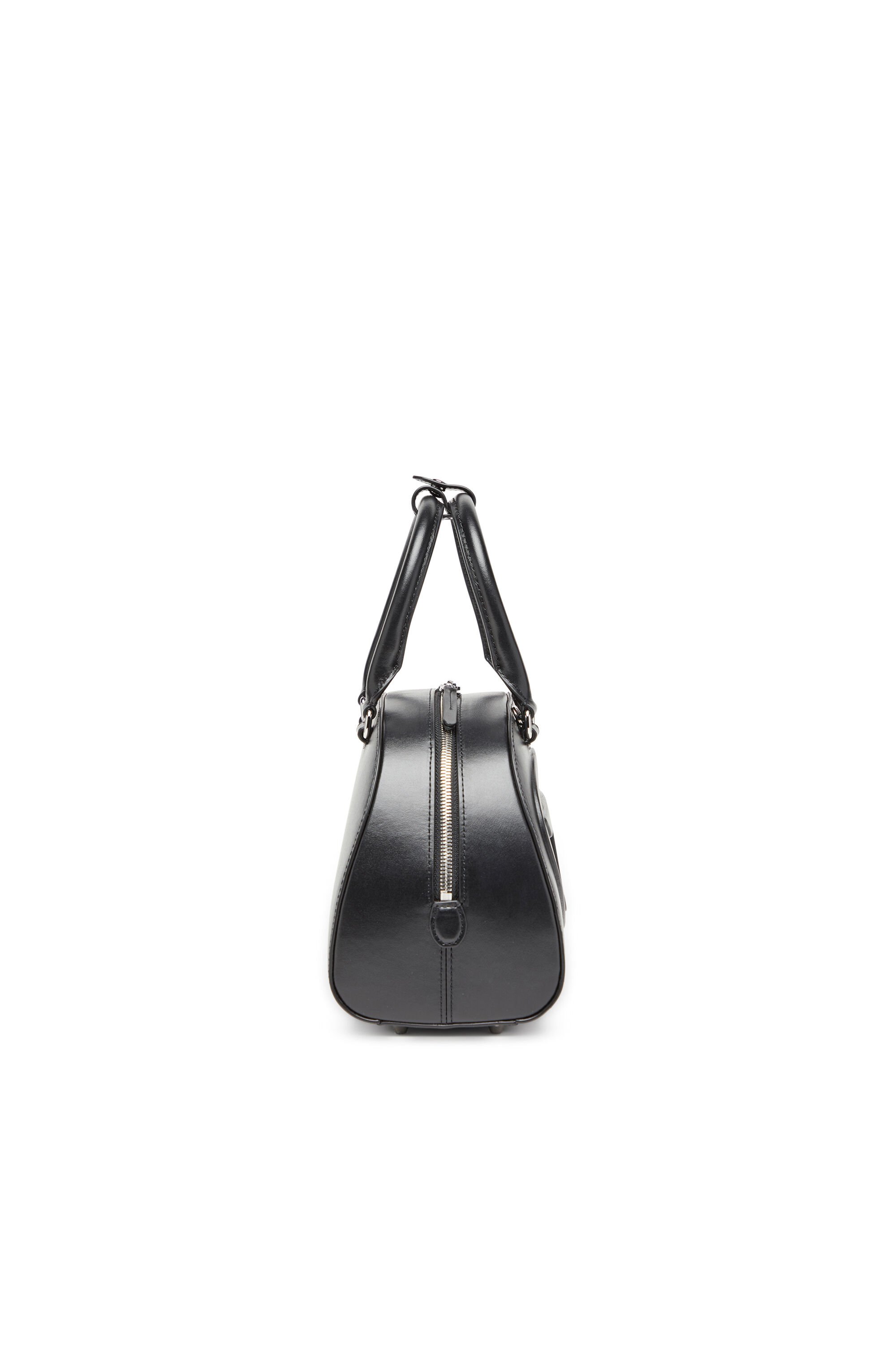 Diesel - 1DR DOME TOP HANDLE, Female's Leather bowling bag in ブラック - 3