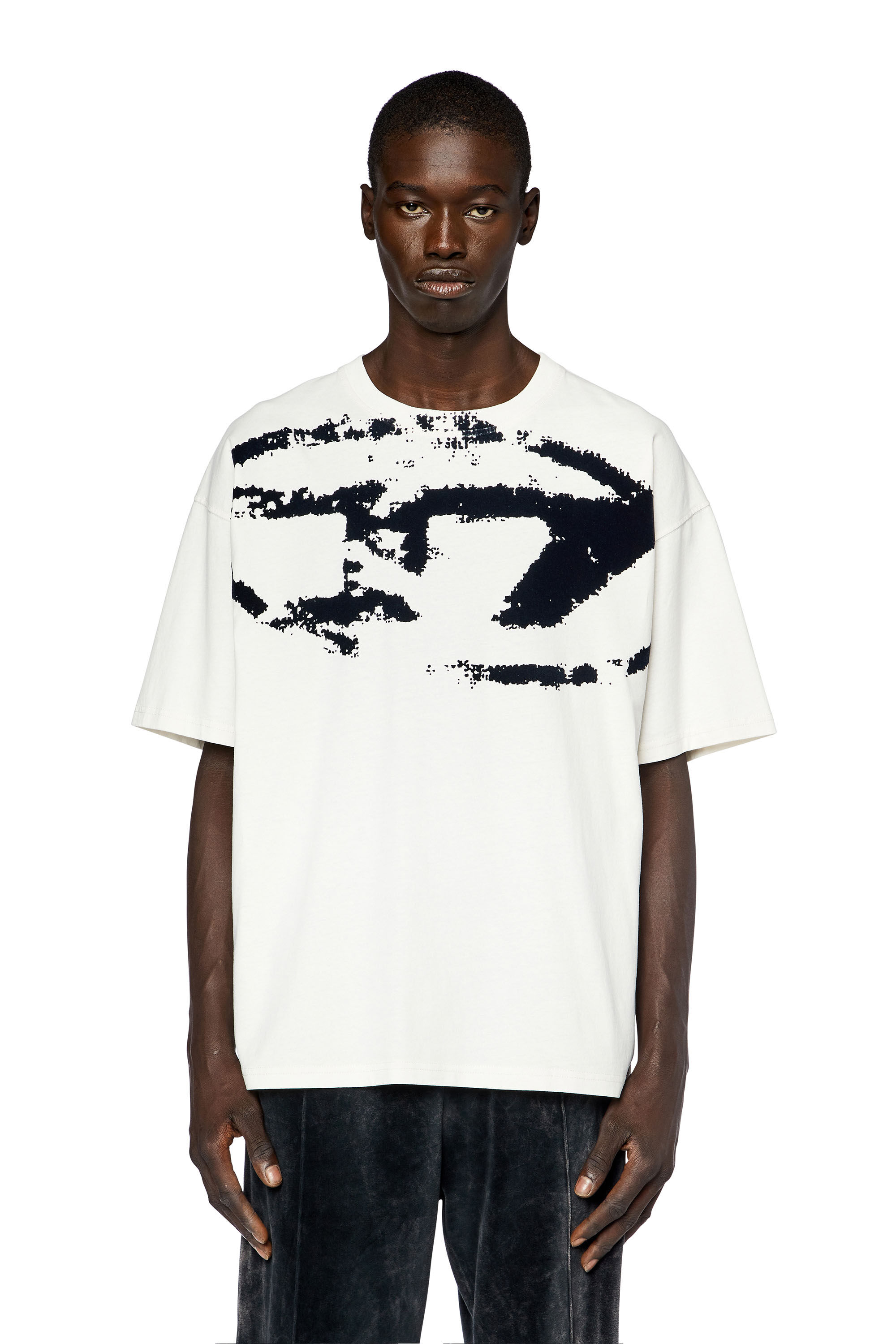 Diesel - T-BOXT-N14, Male's Tシャツ in ホワイト - 3