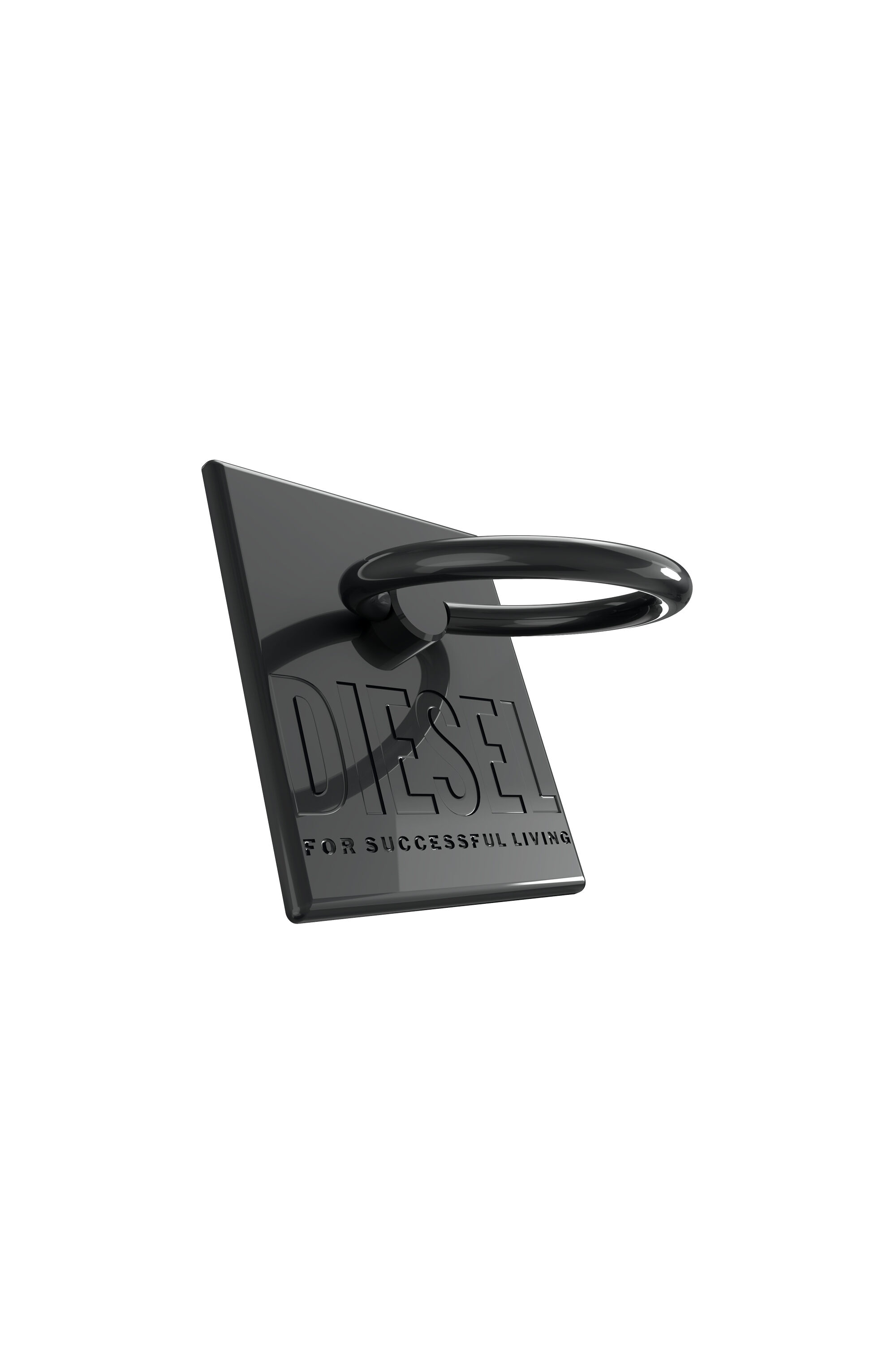 Diesel - 45840 RING STAND, Unisex's スマホリング in ブラック - 3