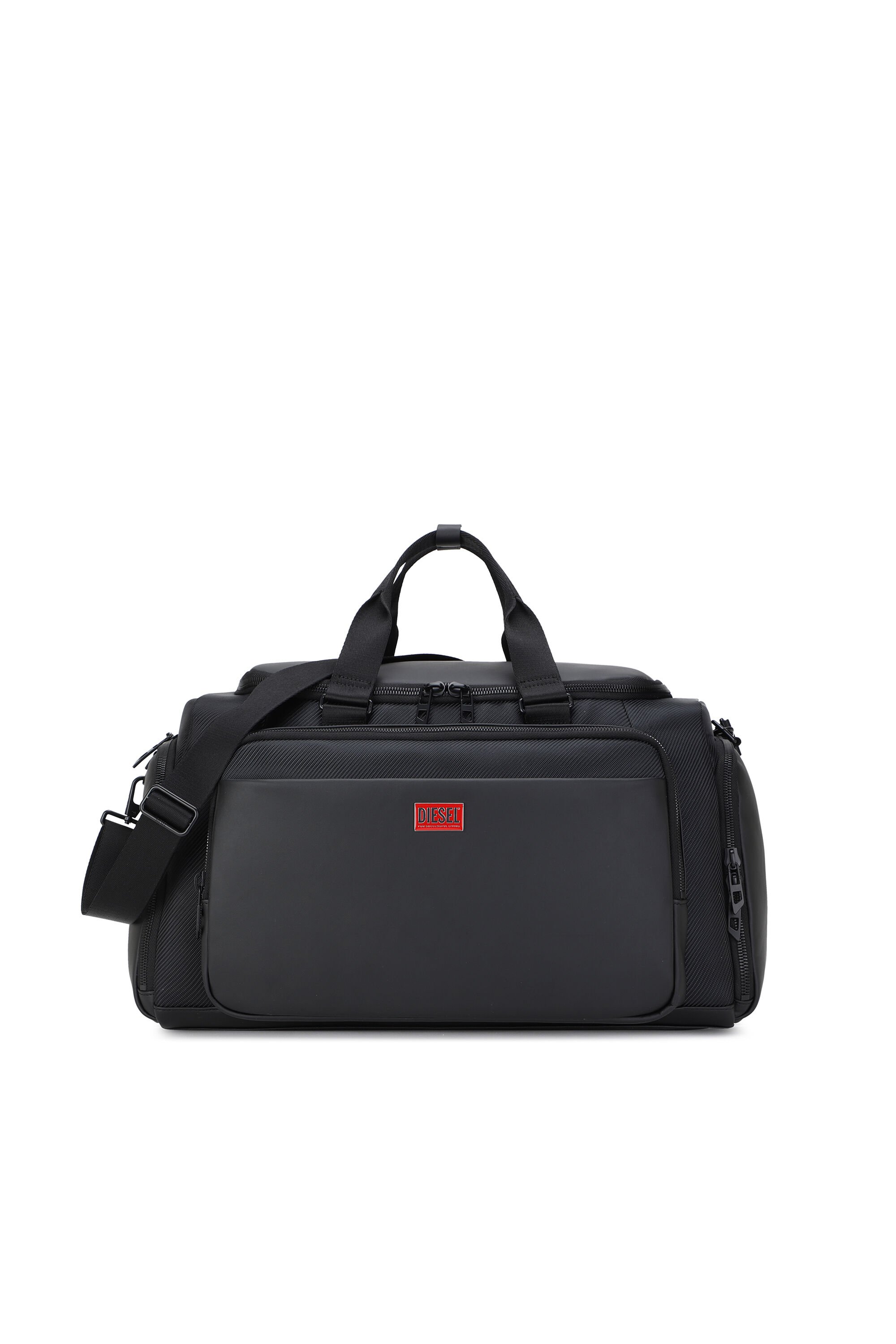 Diesel - DIESEL CARBON FIBER DUFFLE-BLACK DSB002, Unisex's Pratical business duffle bag in ブラック - 1