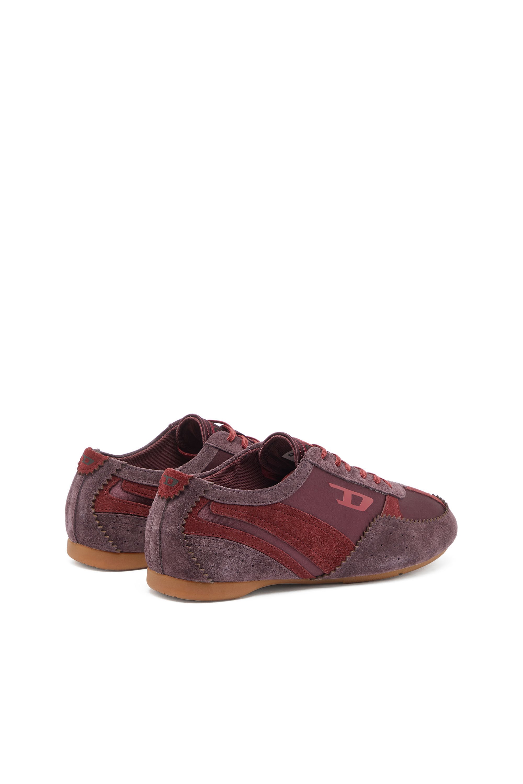 Diesel - D-MILE LOW II W, Female's ローカットスニーカー in バーガンディー - 3