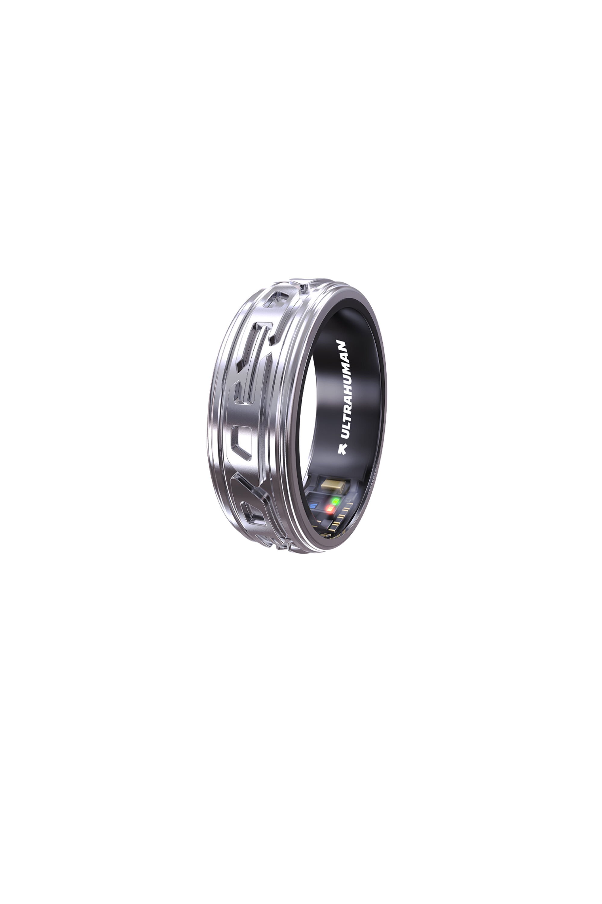 Diesel - SMART RING CRYO SILVER- UHRA-DS, Unisex's Smart ring in shiny silver in シルバー - 2