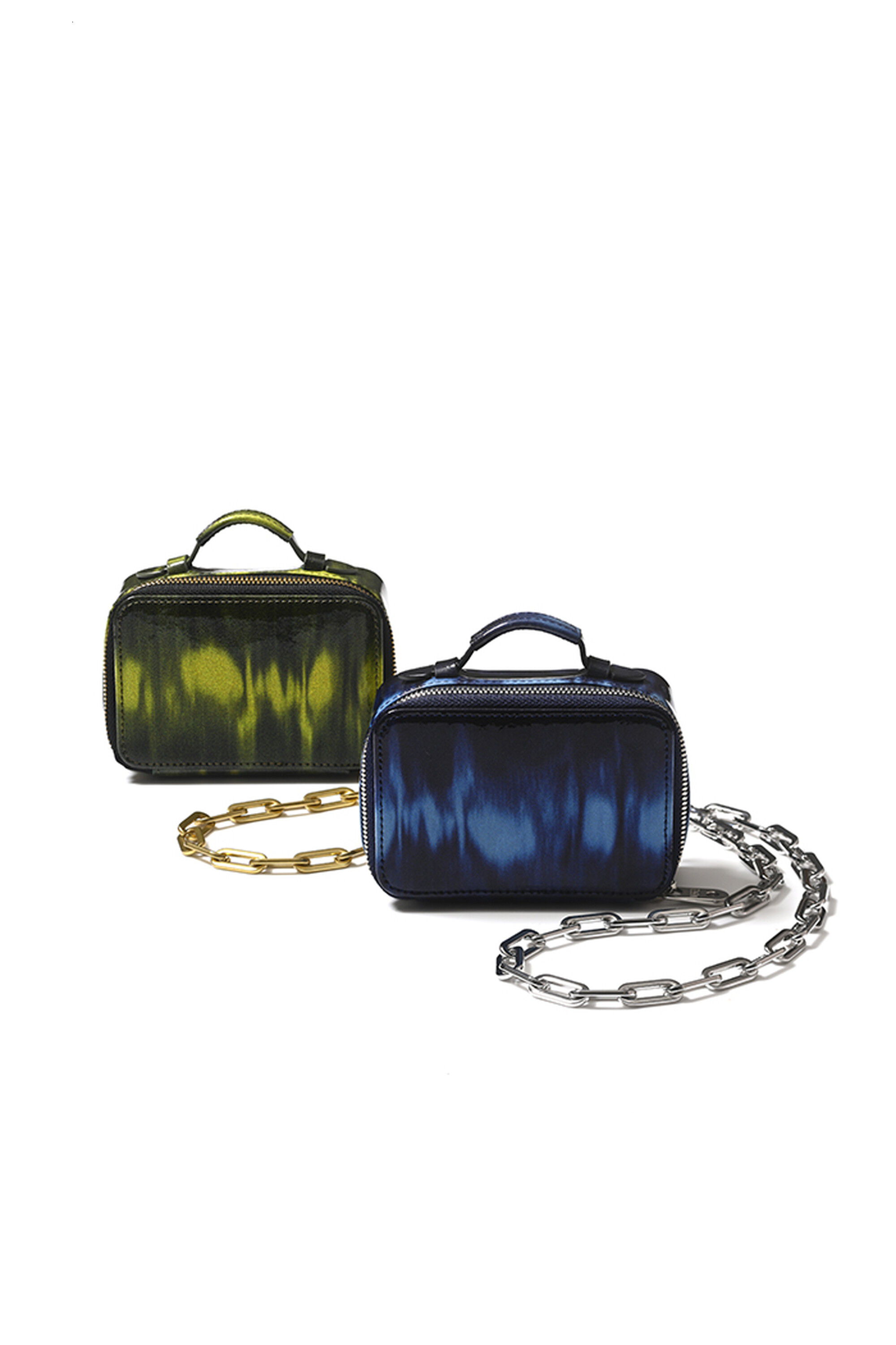 Diesel - SQUARE MINI POCHETTE, ブルー - Image 1