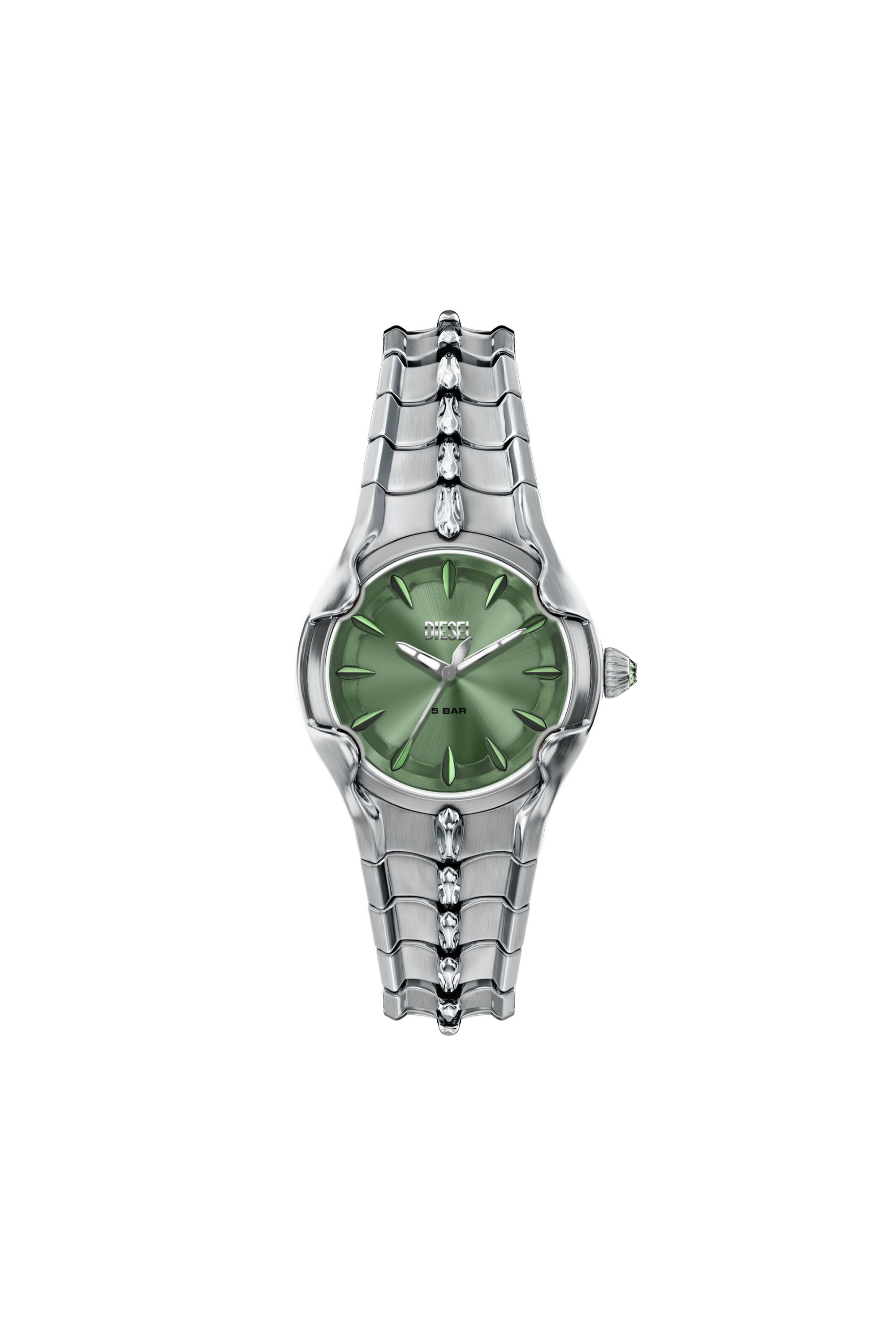 DZ5632 WATCH Vert stainless steel watch｜シルバー｜メンズ｜DIESEL