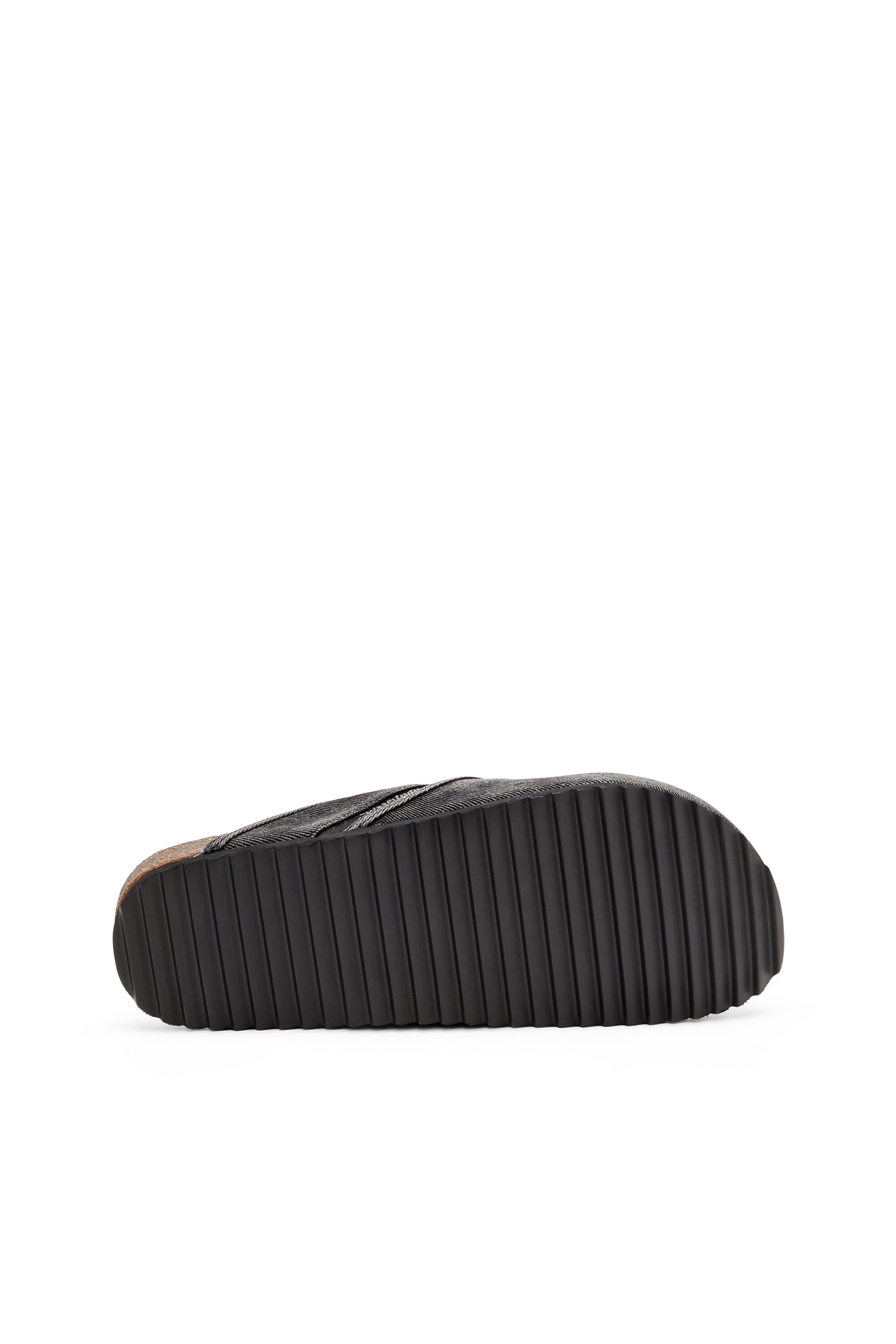 D-WOODSTOCK SLIP-ON デニムスリッポンミュール｜ブラック｜メンズ｜DIESEL