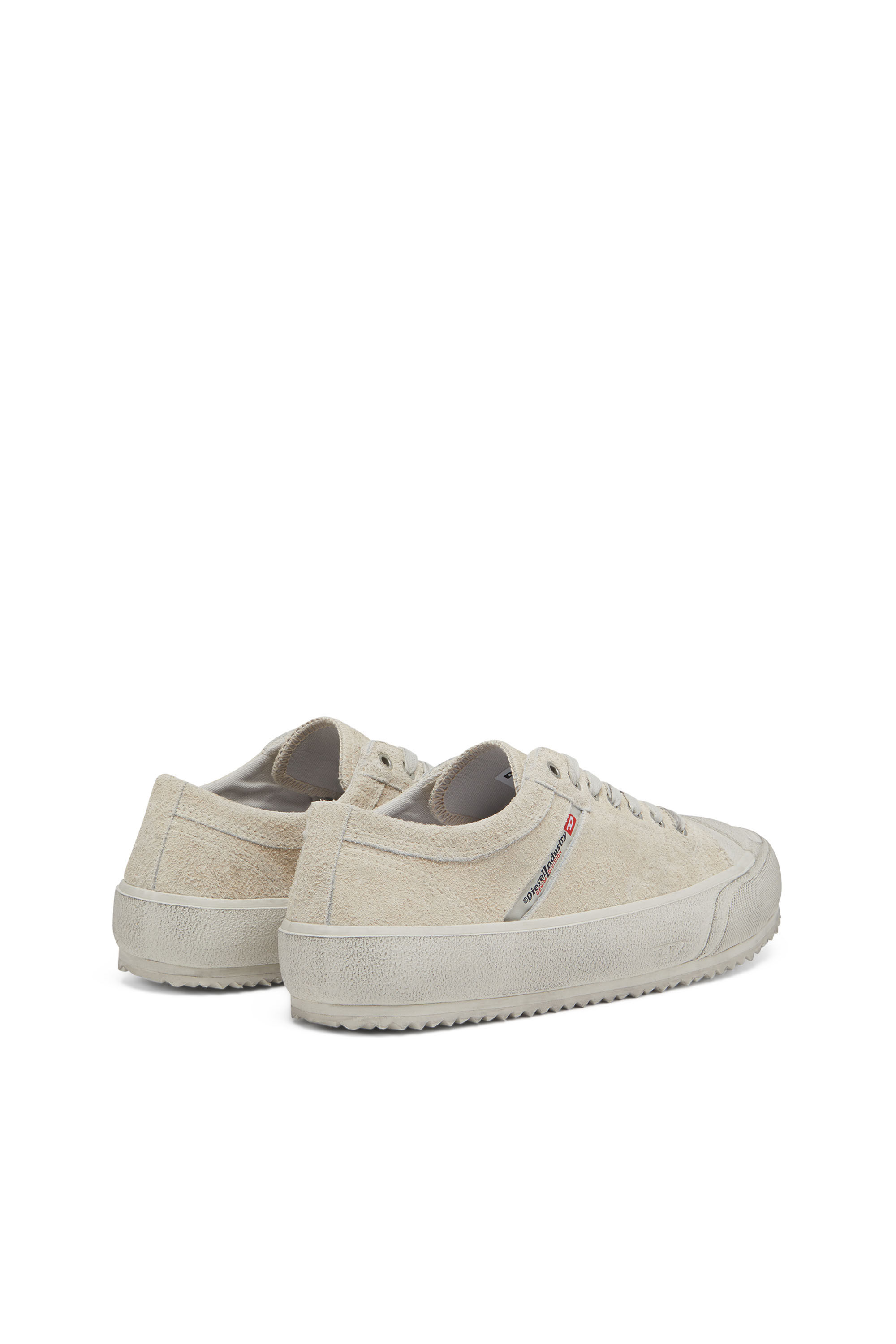Diesel - S-PRINCIPIA LOW X, Male's カウレザー スウェード ローカット スニーカー - S-Principia Low X in ホワイト - 3