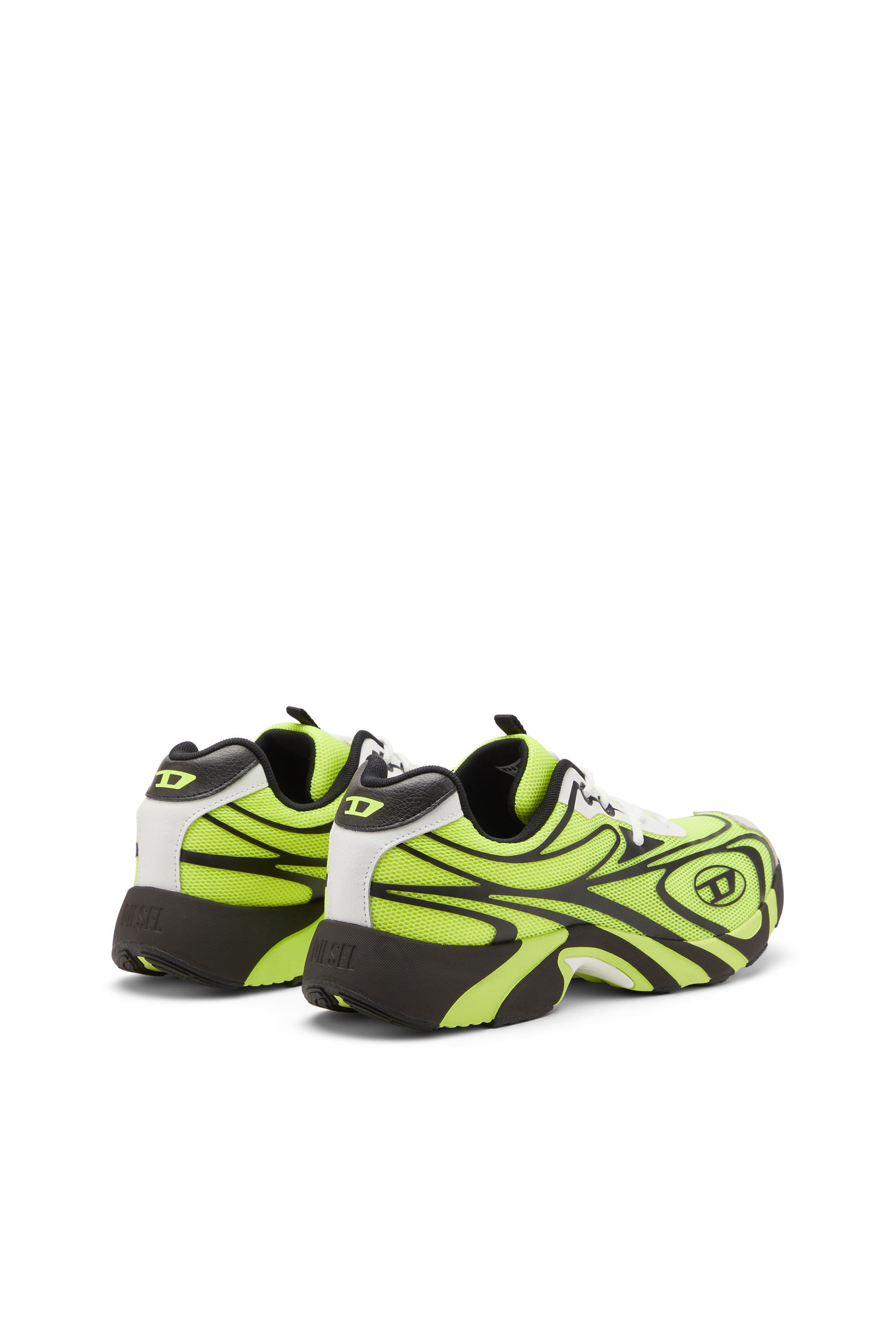 Diesel - S-D-VIT'S 500 LOW, Male's スニーカー in イエロー/ホワイト - 3