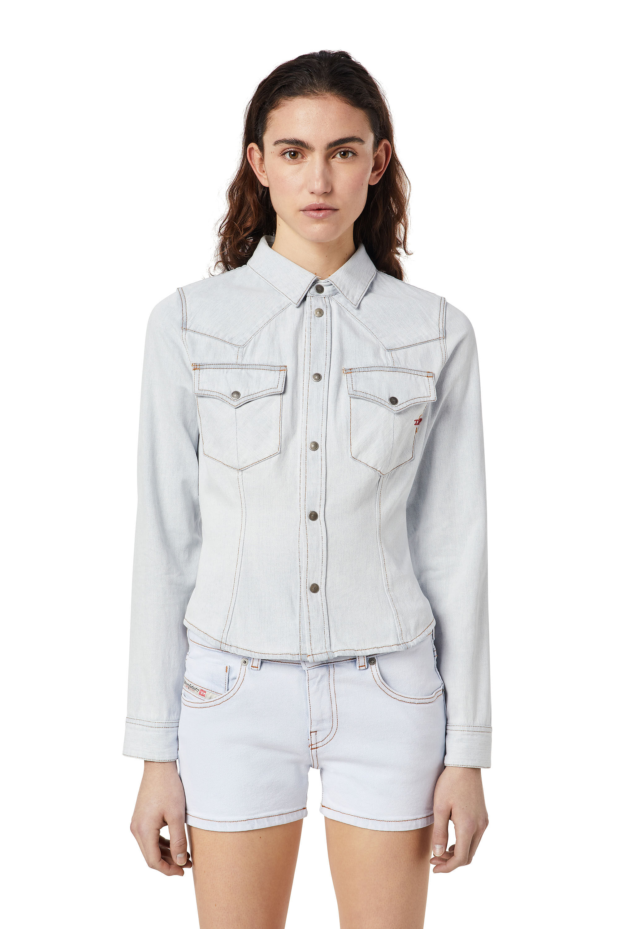 Diesel - DE-RIN WESTERN SHIRT,  - Image 3