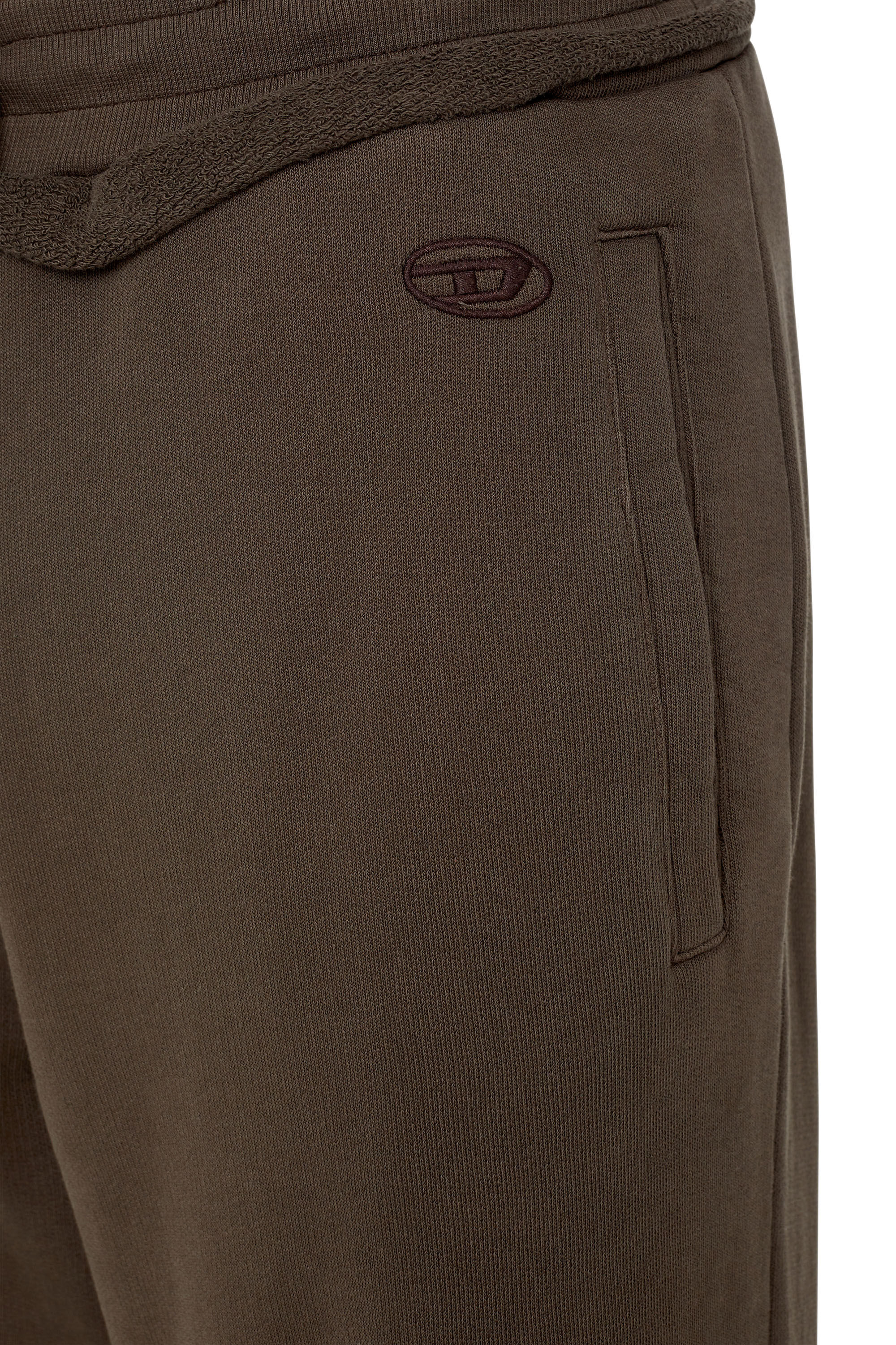 Diesel - P-TOPPAL, Male's パンツ スウェットパンツ in Brown - 3